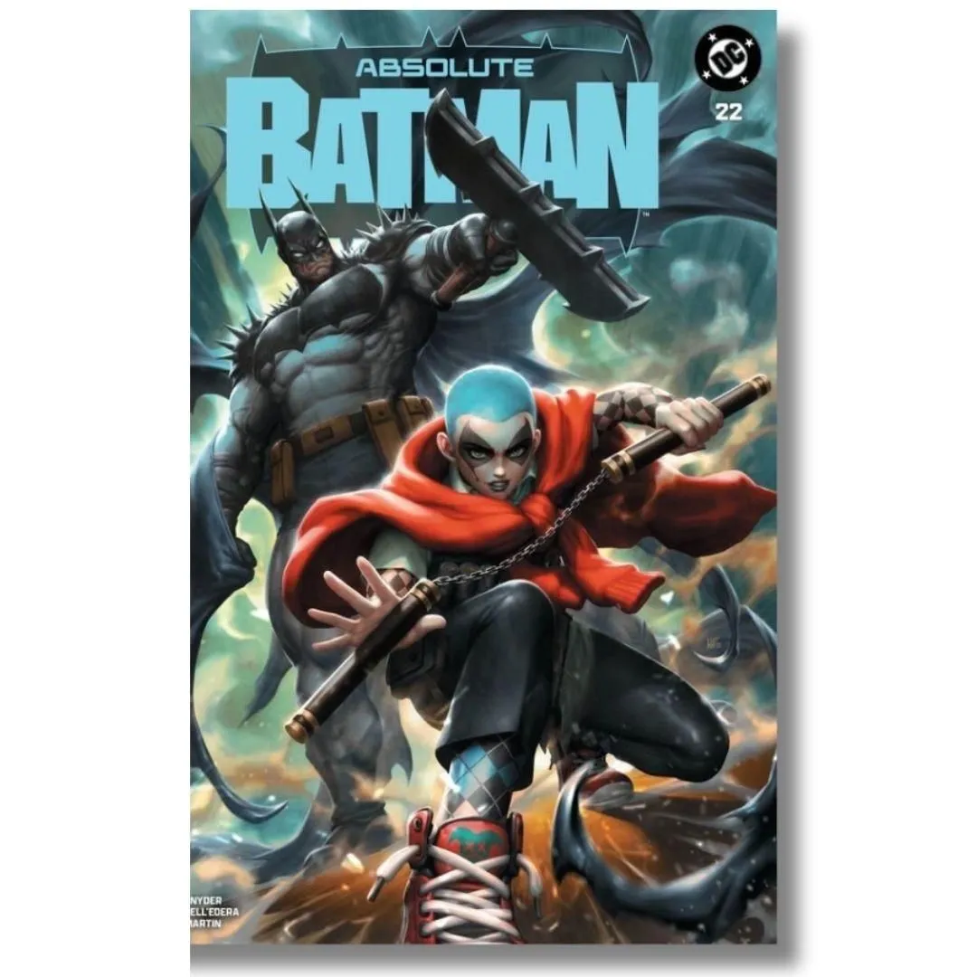 ABSOLUTE BATMAN #22 EXCLUSIVE TRADE - ORIGIN HARLEY QUINN - KUNKKA