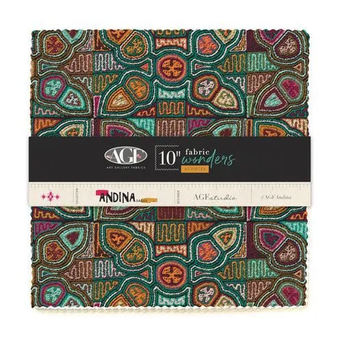 Andina 10" Square Layer Cake 10W-AND Art Gallery