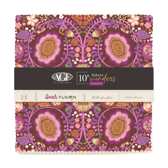 Soul Fusion 10" Layer Cake by Pat Bravo for Art Gallery Fabrics