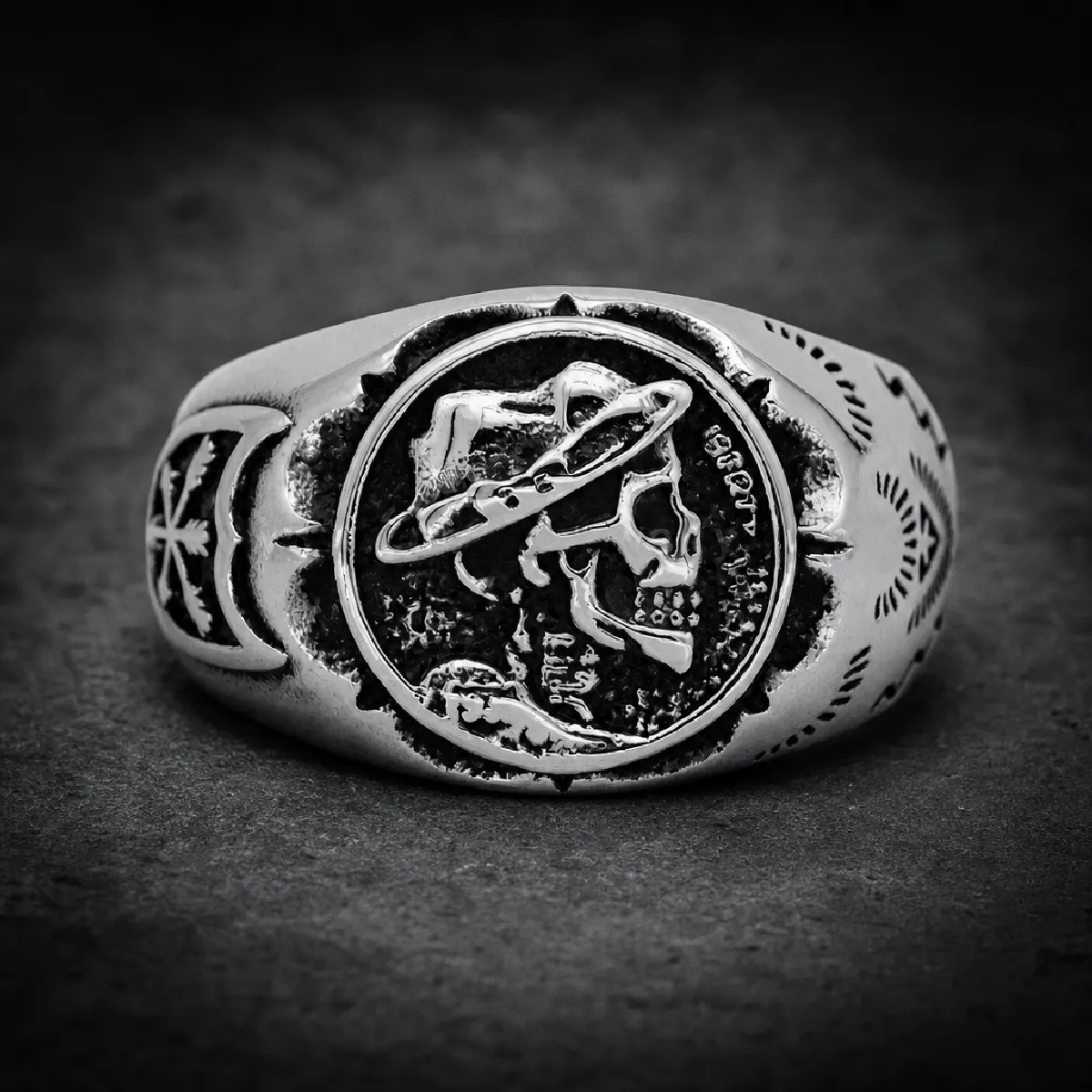 Outlaw Hobo Coin Ring (#R0297)