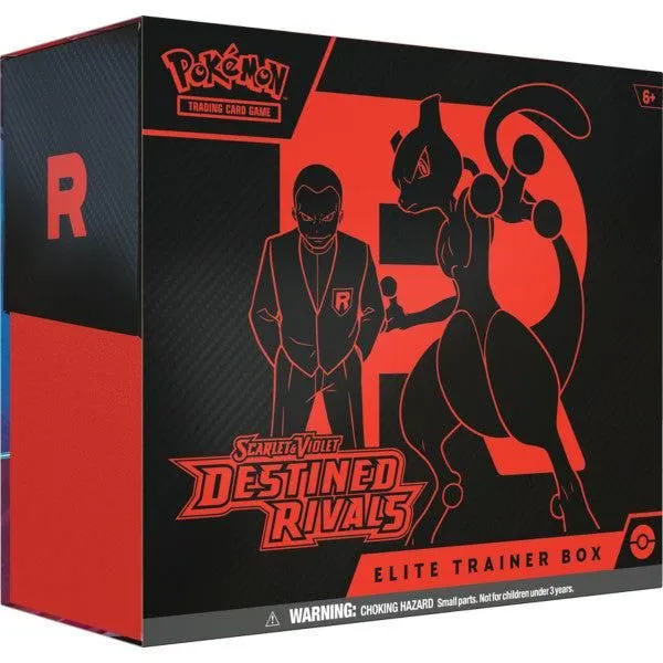 Pokemon S&V Destined Rivals Elite Trainer Box - Factory Sealed