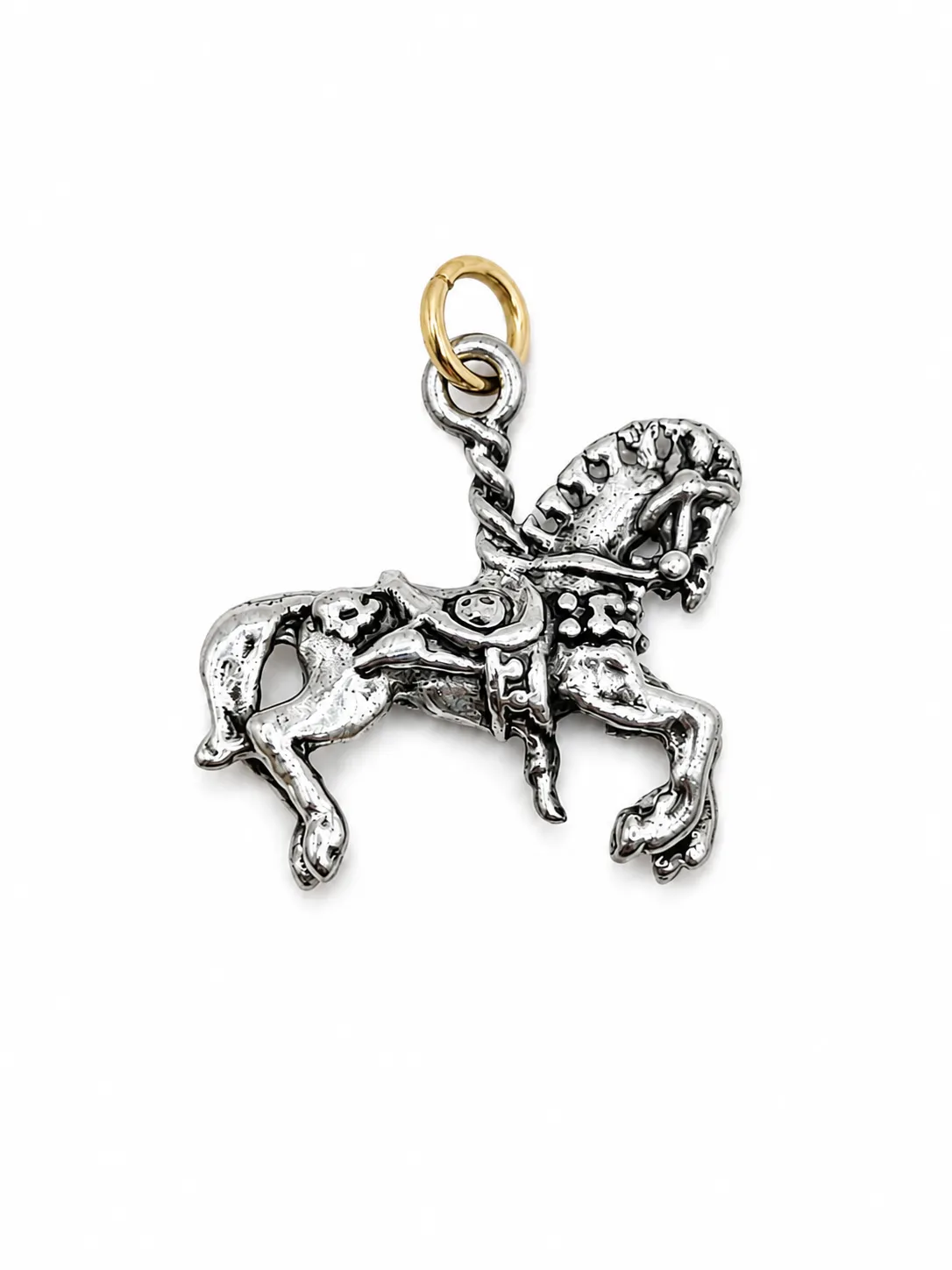 Carousel Horse, White