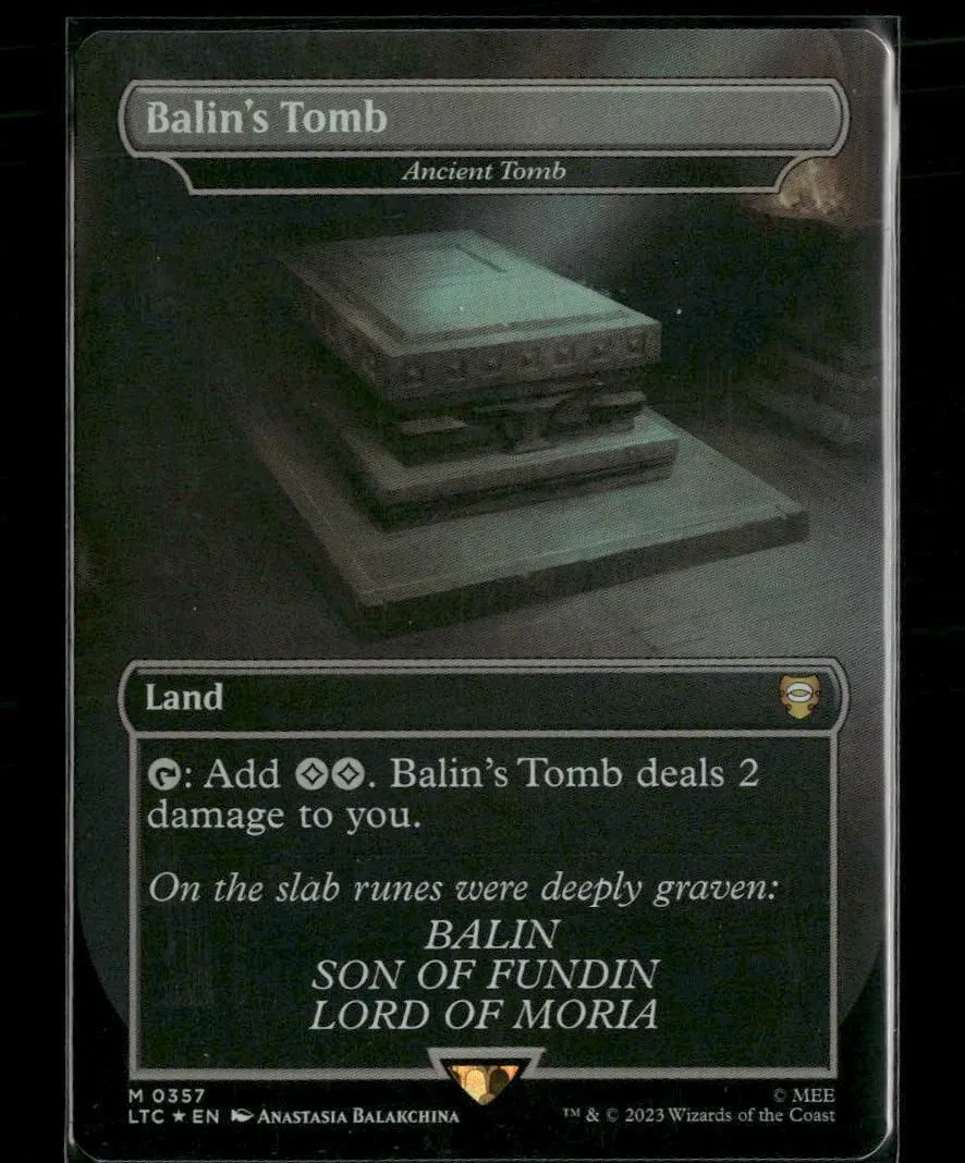 The Lord of the Rings: Tales of Middle-earth Balin's Tomb Foil #357