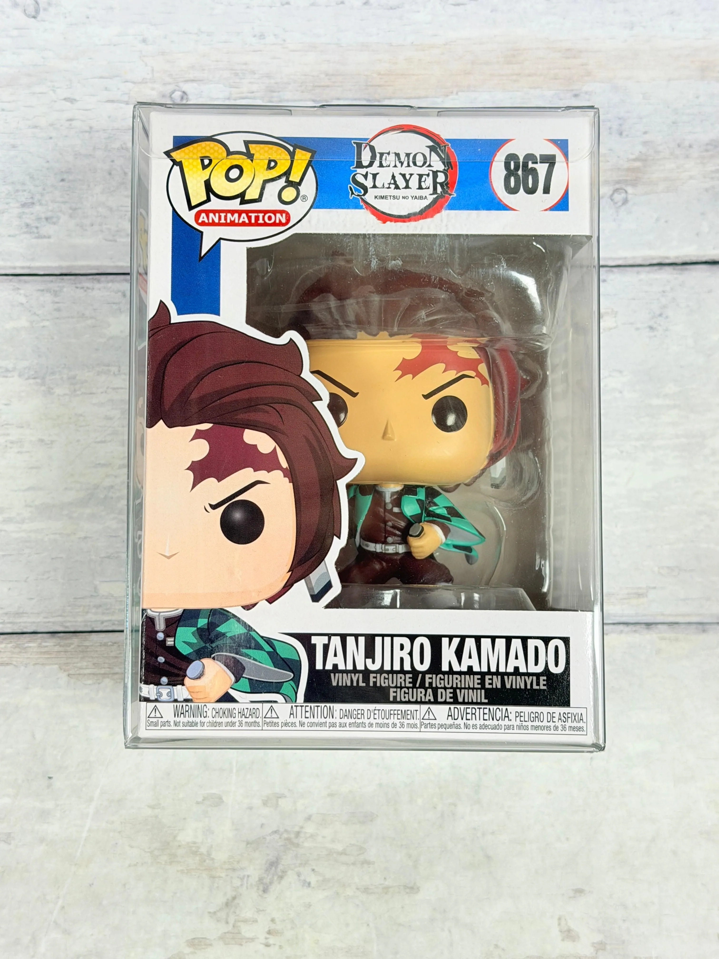 Funko POP! Demon Slayer Tanjiro Kamado #867 Anime Vinyl Figure