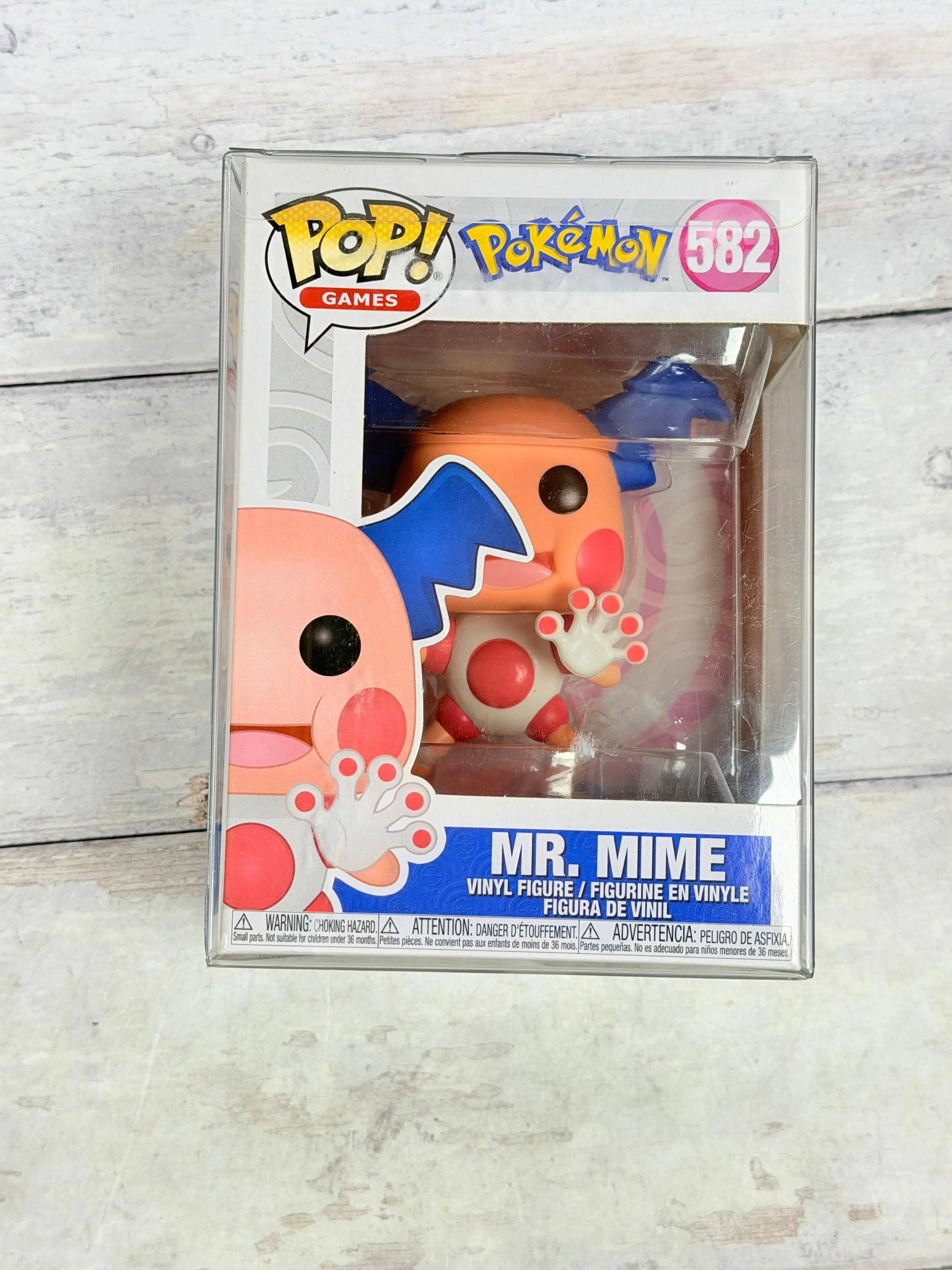 Funko POP! Pokémon Mr. Mime #582 Games Vinyl Figure Generation 1