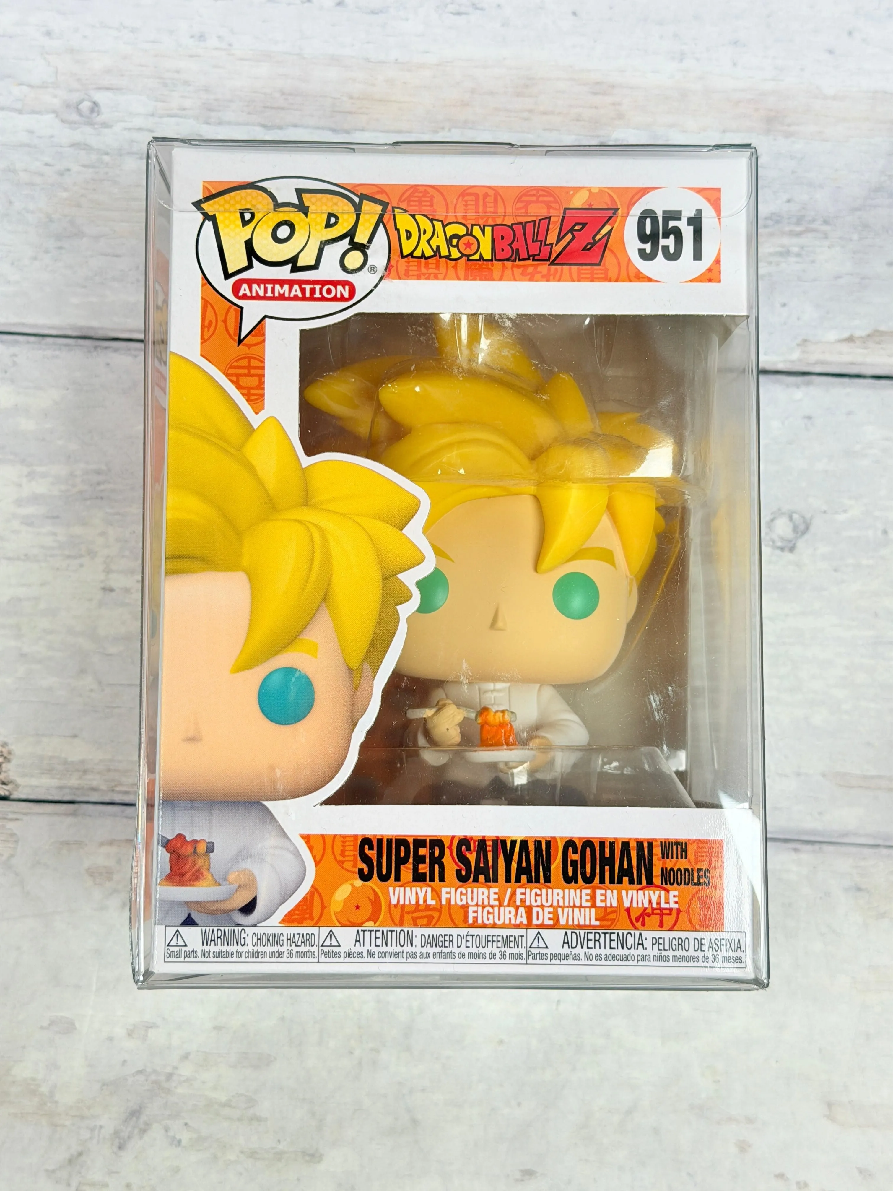 Funko POP! Dragon Ball Z Super Saiyan Gohan with Noodles #951 Vinyl Figure