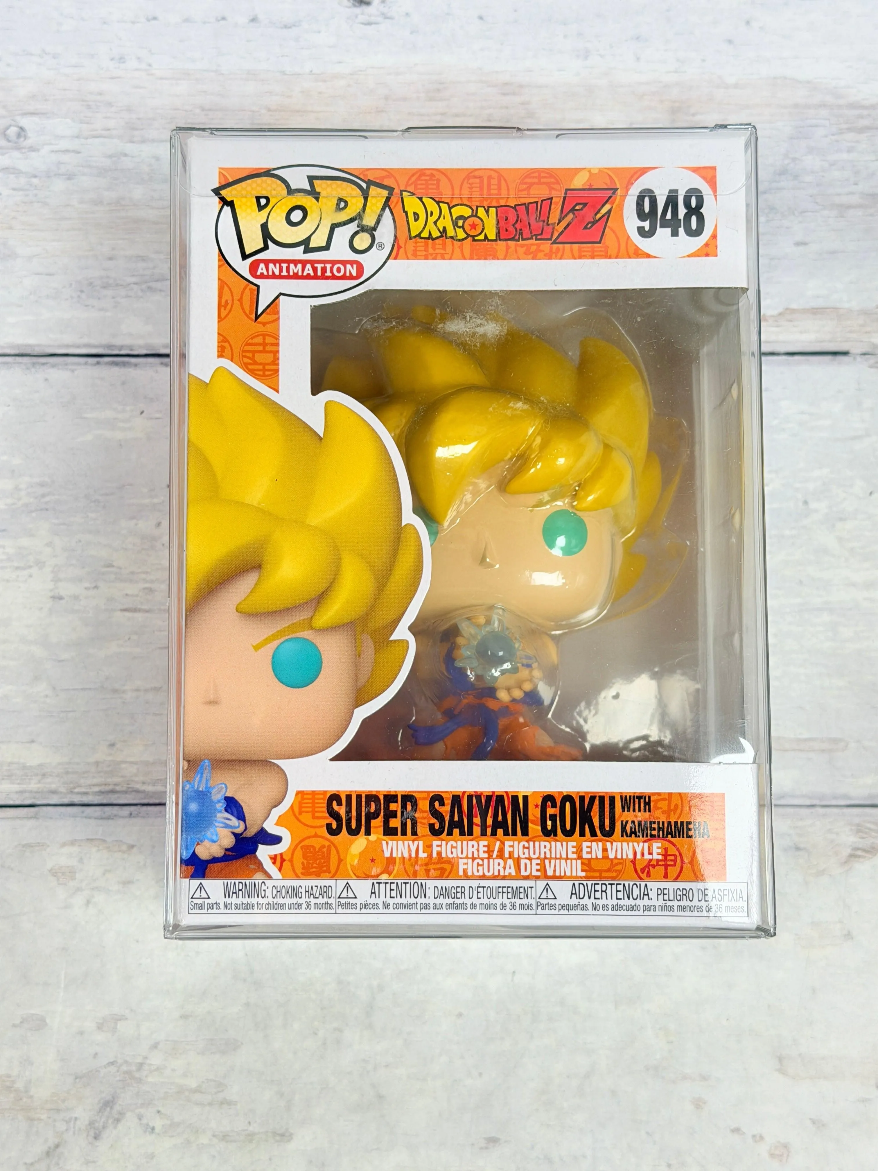 Funko POP! Dragon Ball Z Super Saiyan Goku with Kamehameha #948 Vinyl Figure