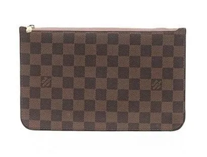 1304675 Louis Vuitton Pochette Damier Ebene MM/GM Cerise (Red) Lining