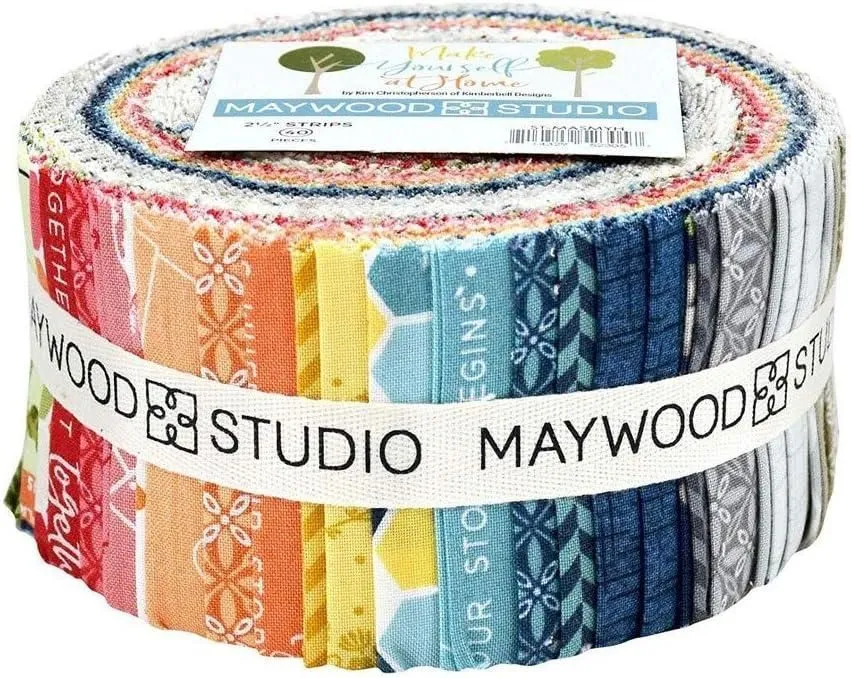 Make Yourself at Home 2.5" Strips Jelly Roll Kim Christopherson ST-MASMYH Maywood Studio