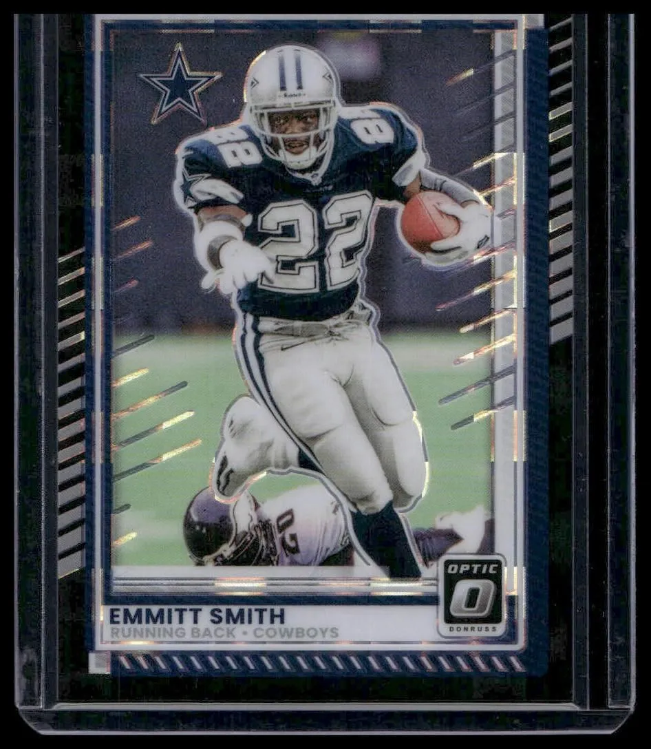 2025 Donruss Optic #5 Emmitt Smith Black Pandora #/25