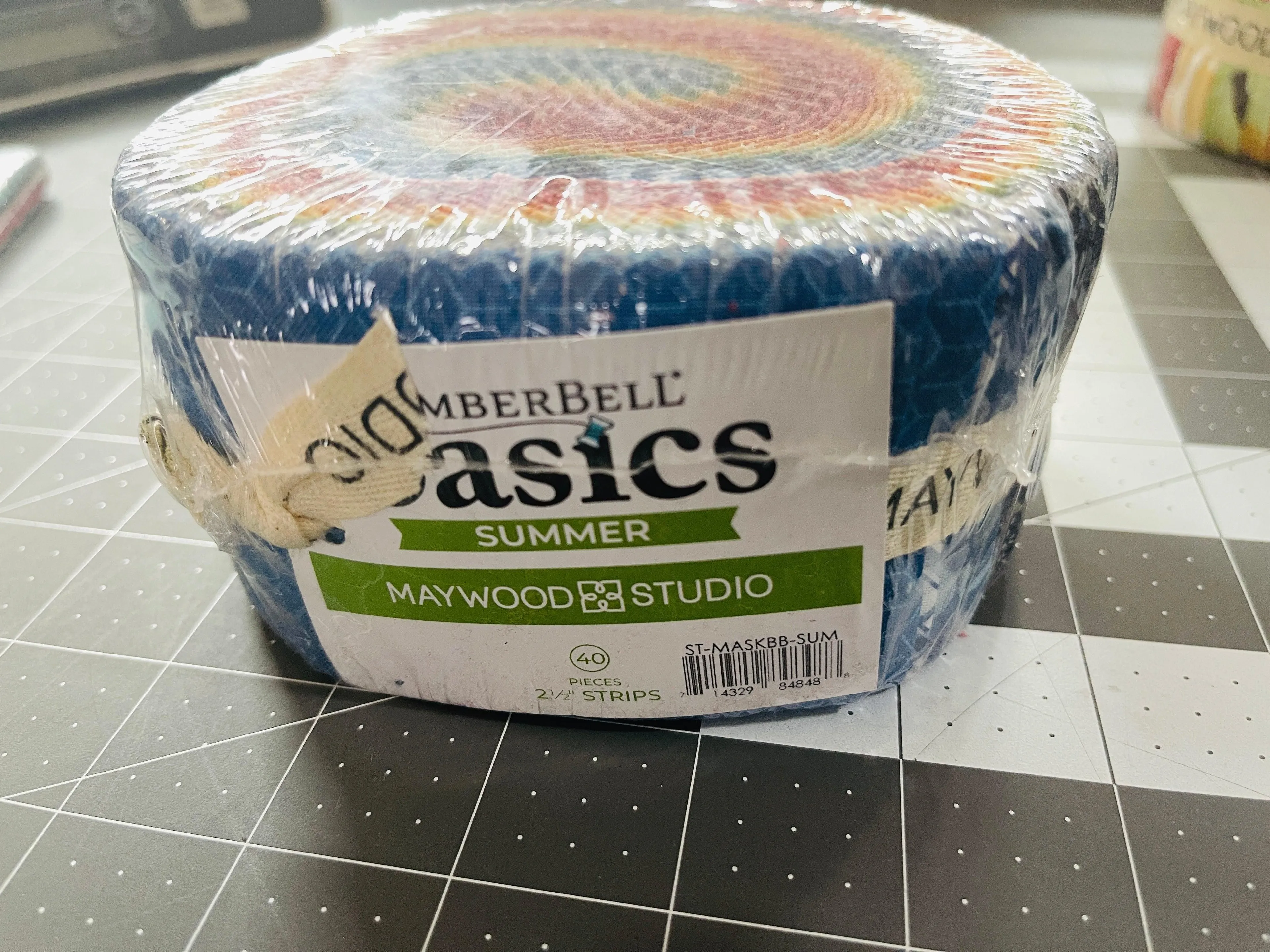 KimberBell Basics 2.5" Strips Jelly Roll by ST-MASKBB-SUM Maywood Studio