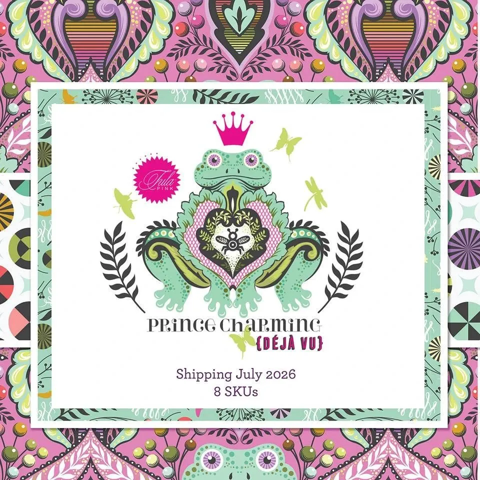 (1/2yd Bundle) Prince Charming Deja Vu by Tula Pink