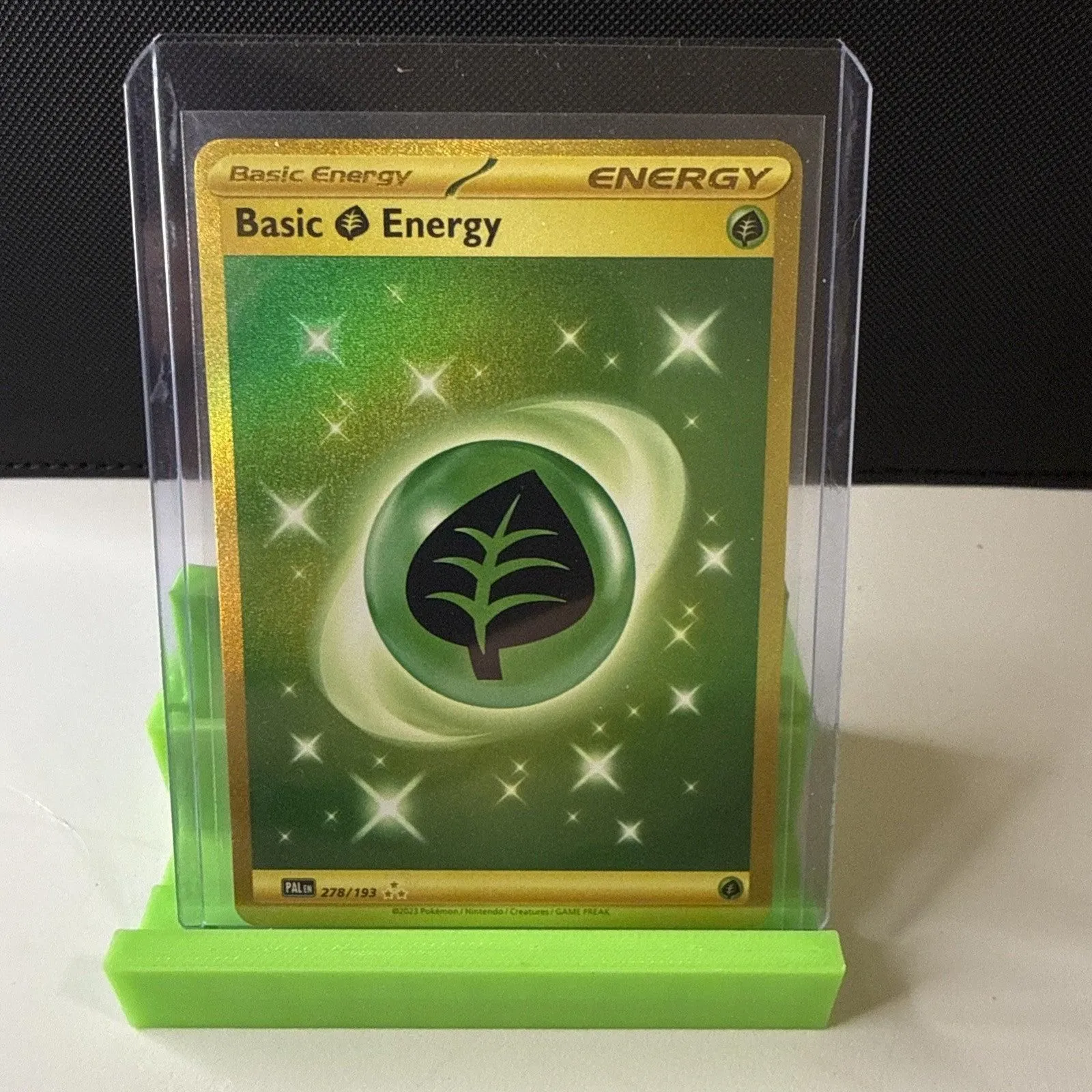 The Pokémon Company Pokémon TCG Basic Grass Energy 278/193 SV02