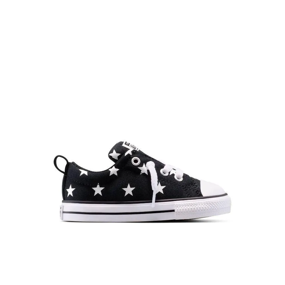 New without Tags - Converse Toddler Street Ox Low Top Sneakers - Black Stars 6T