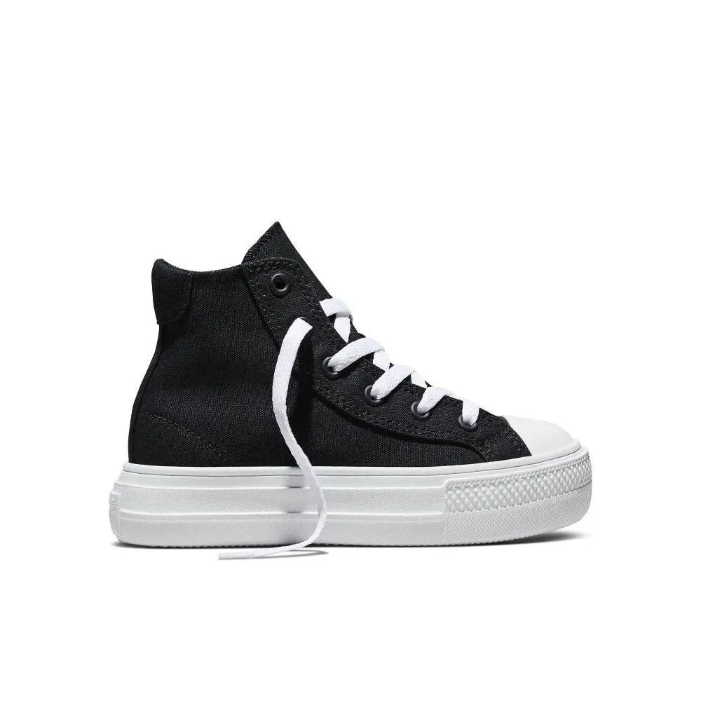 New without Tags - Converse Kids' Platform High Top Sneakers - Black 13
