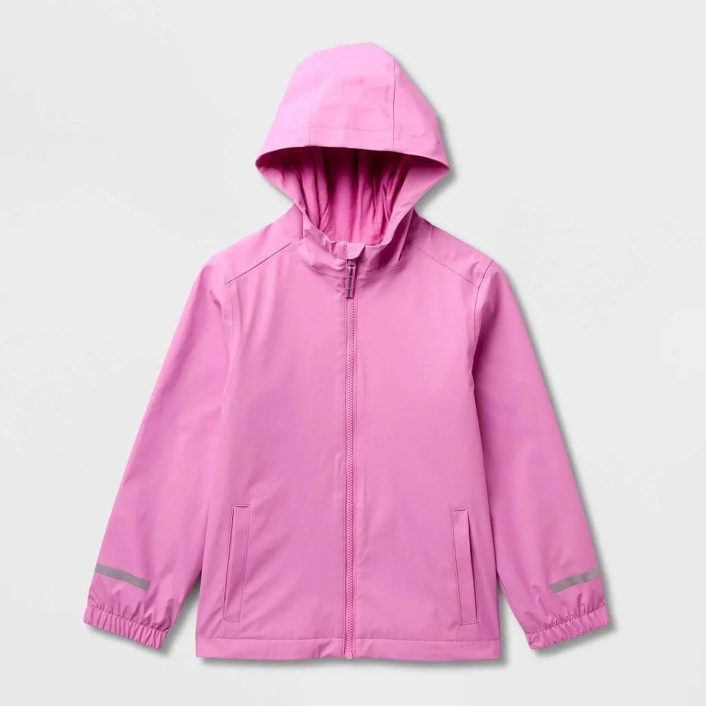 New without Tags - Kids' Rain Coat - Cat & Jack Mauve M