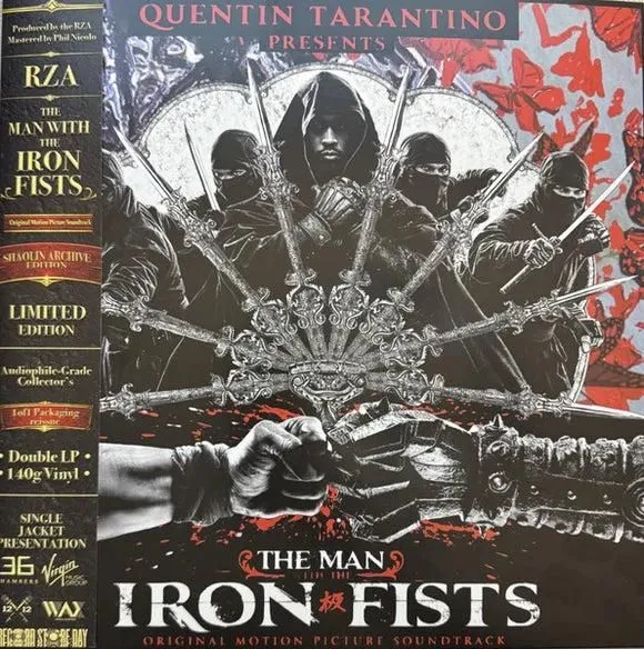 RZA “The Man With The Iron Fists” limited 2LP Red & Orange Vinyl RSD