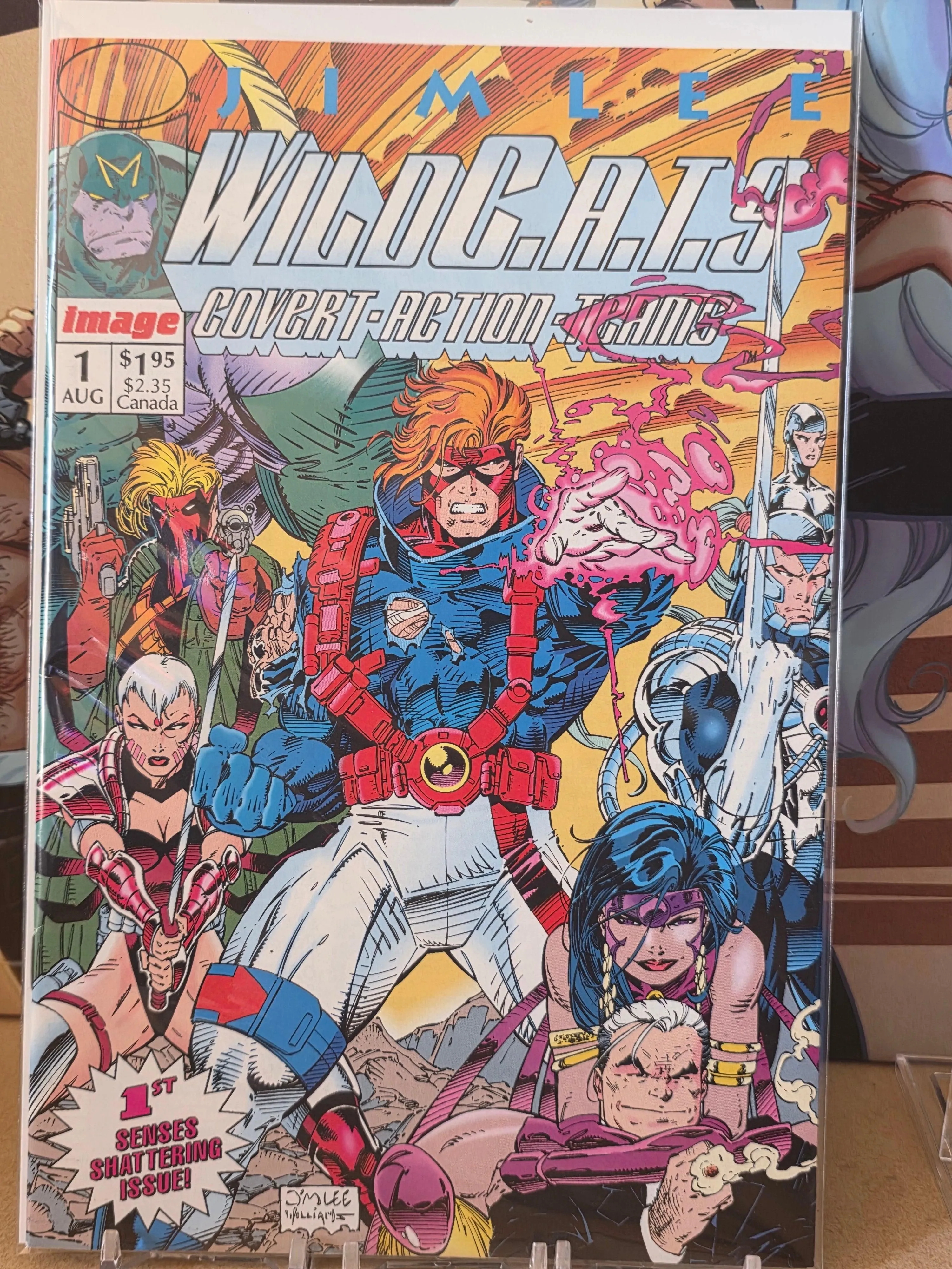 WildC.A.T.s, Vol. 1 #1 - Direct Edition (Jim Lee Cover / 1st App Grifter)