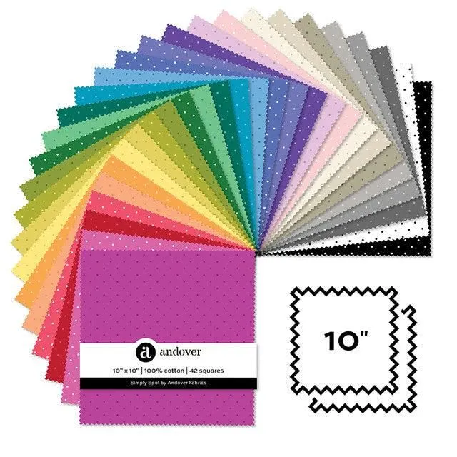 Simply Spot 10" Square Layer Cake 10-SIMSP-42 Andover