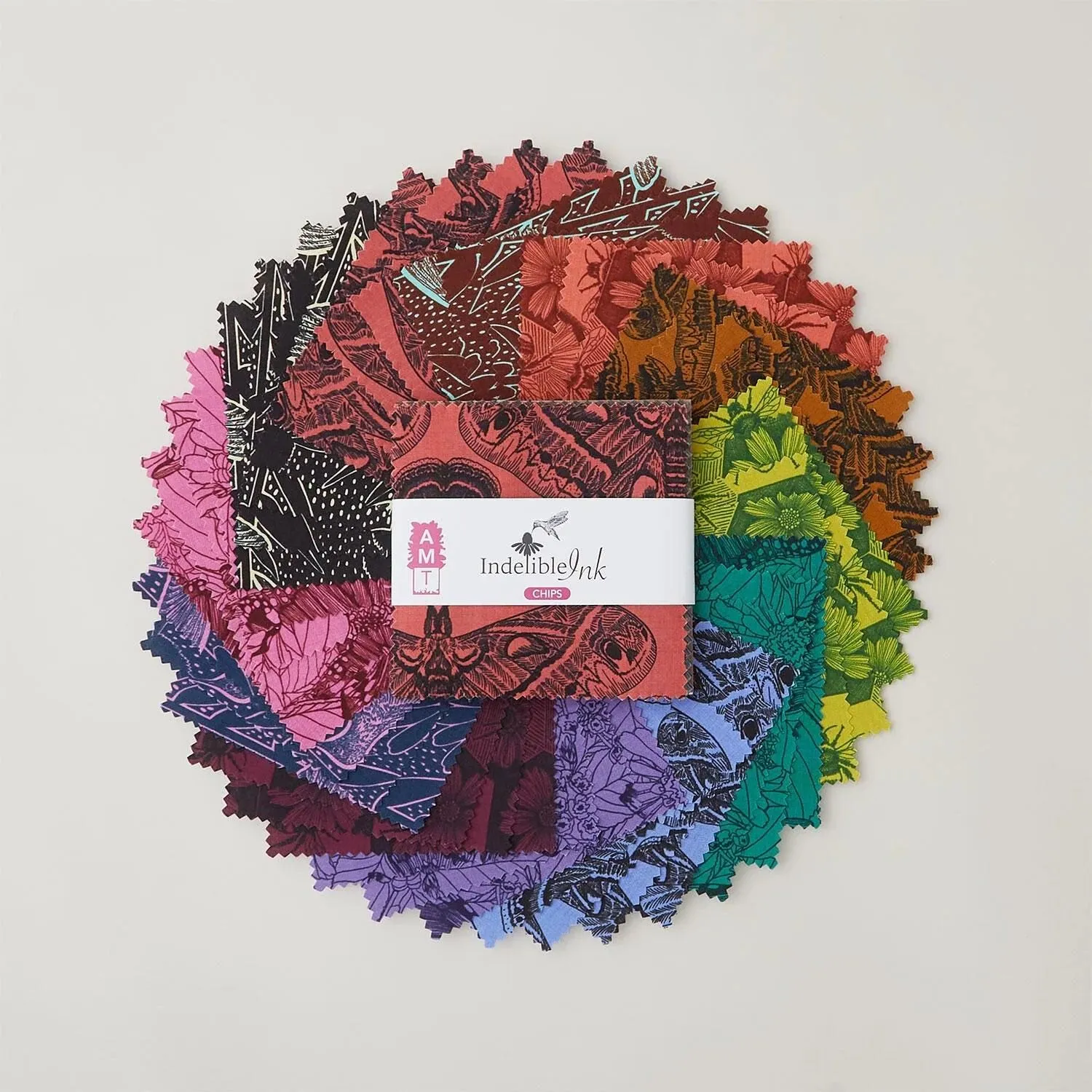 Indelible Ink Chips 5" Charm Pack Anna Maria Textiles