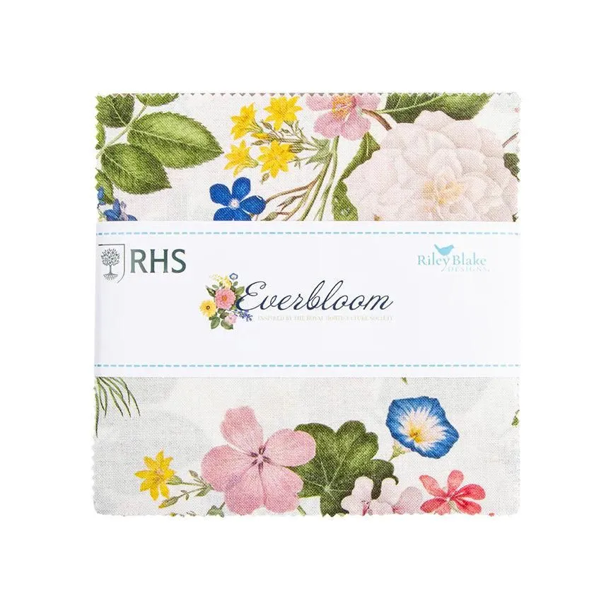 Everbloom  5" Stacker Charm Pack 5­-18050­-42 RHS Collection Riley Blake