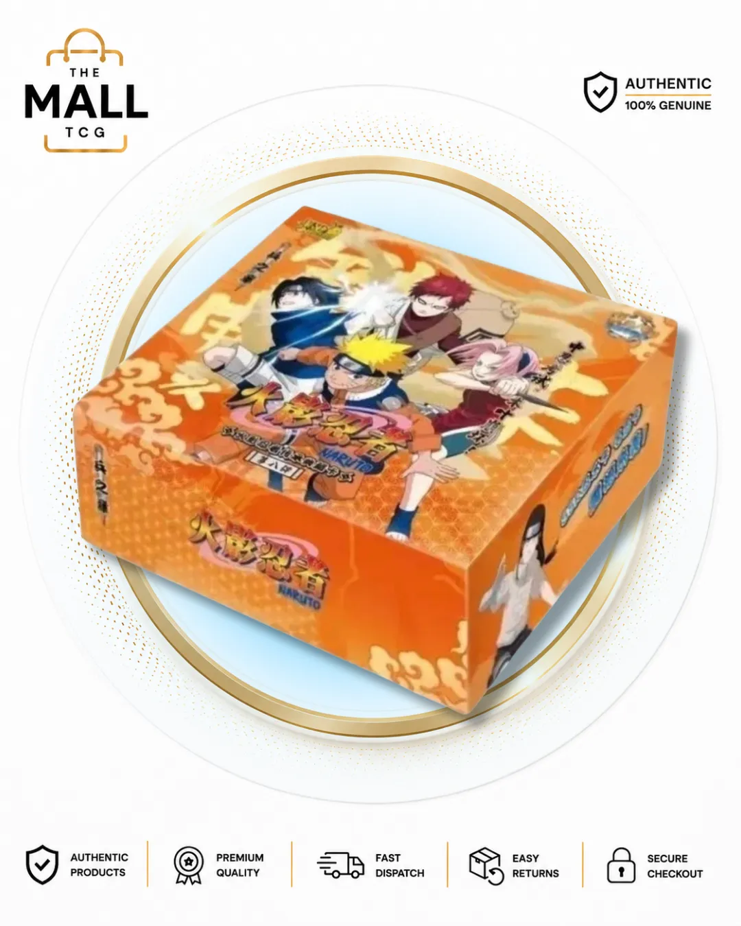 Kayou Naruto Legacy Card Collection Orange Booster Box | Chinese Edition