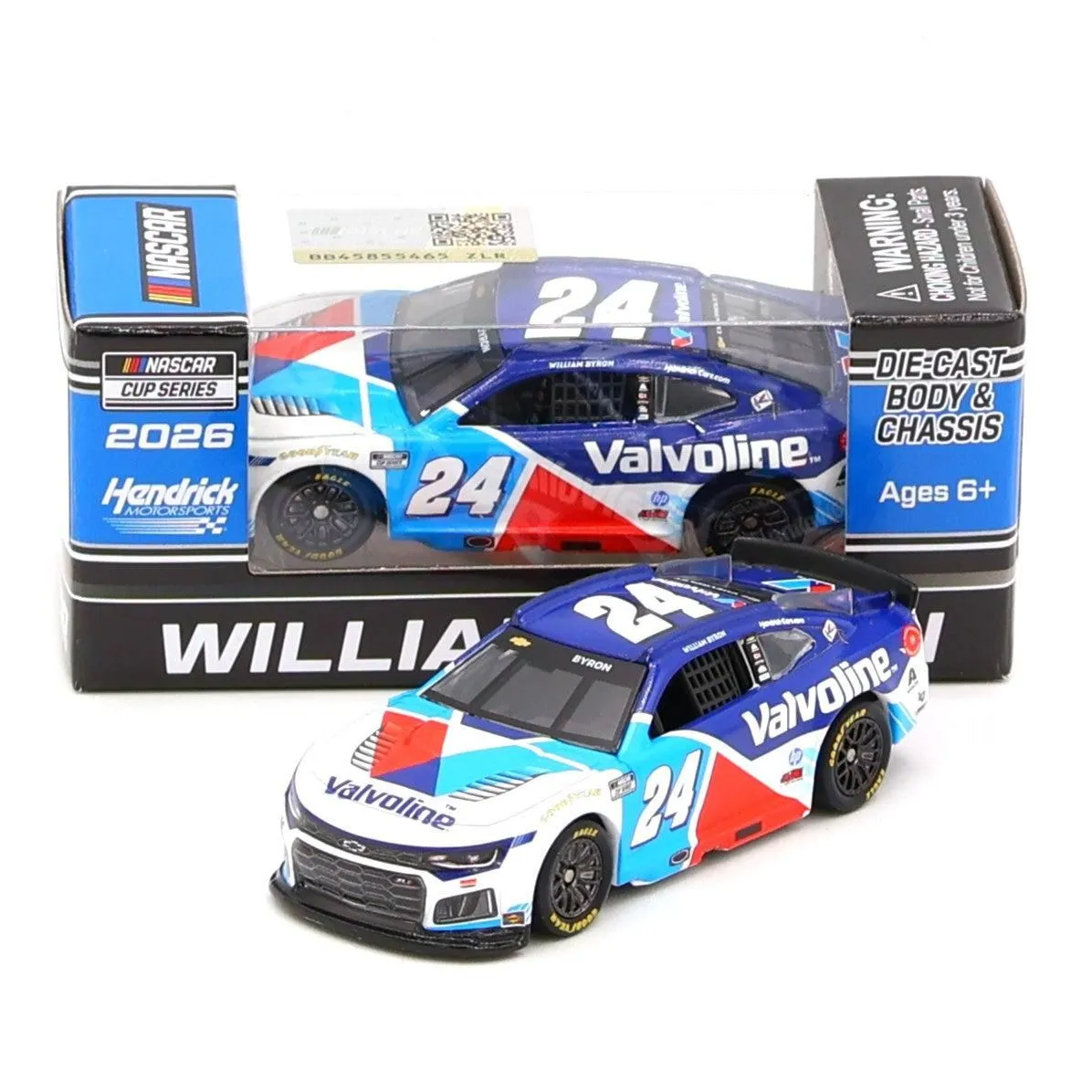 William Byron 2026 Valvoline 1:64 Nascar Diecast