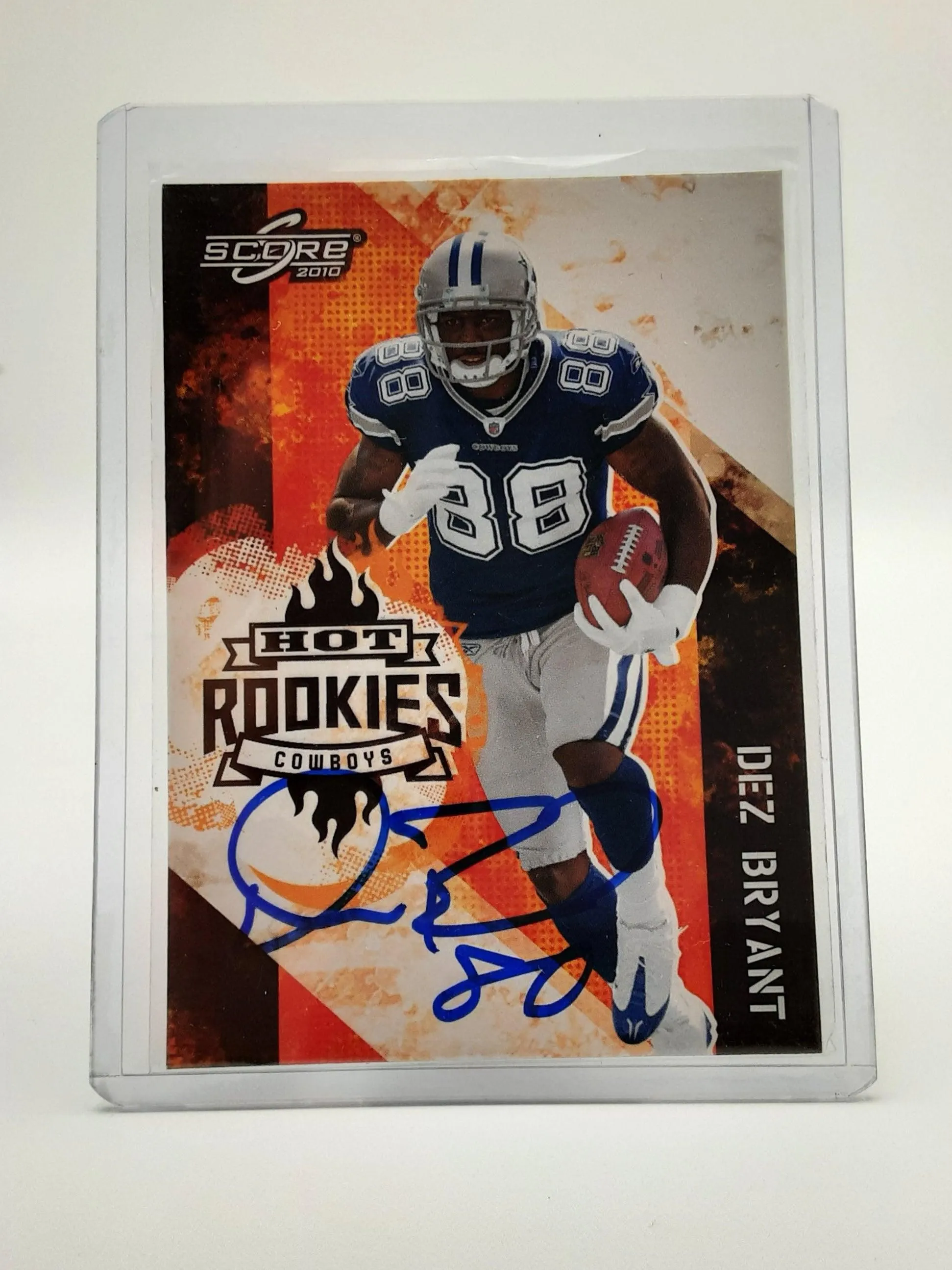 Dez Bryant Score 2010 Hot Rookies Cowboys Signed Autographed Card 20