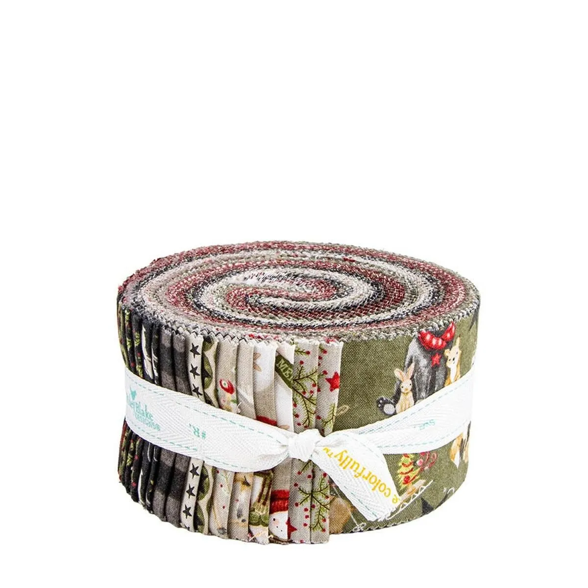 Northern Christmas 2.5" Rolie Polie Jelly Roll Teresa Kogut Riley Blake RP­-17830­-40