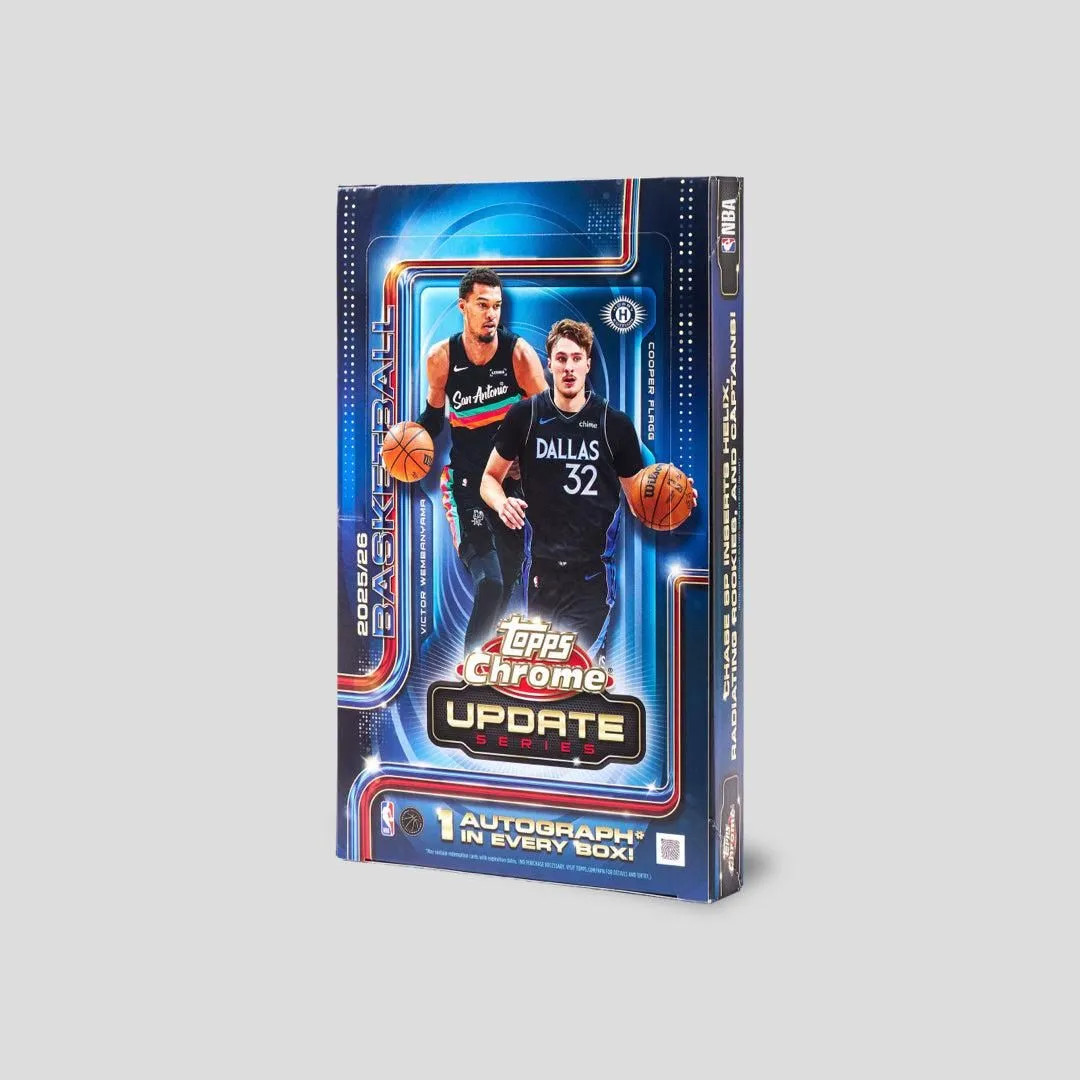 2025-26 Topps Chrome Update Basketball Hobby Box