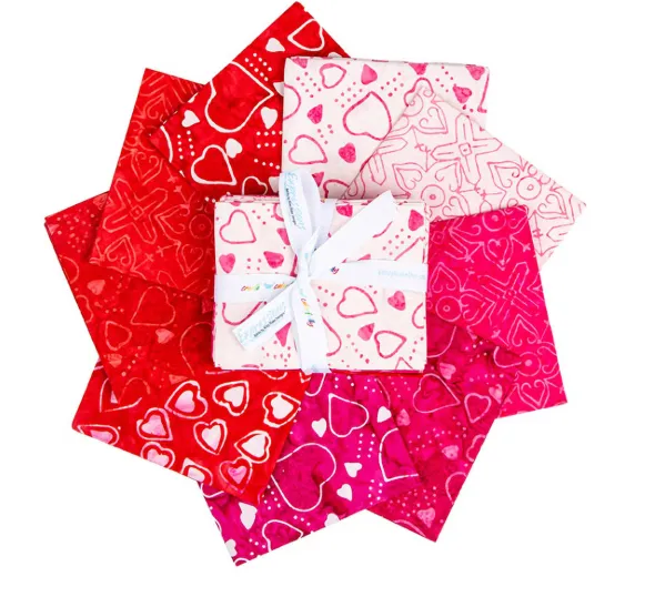 Love Punch Expressions Batiks 9 Fat Quarter Bundle FQ-23493-9 Riley Blake