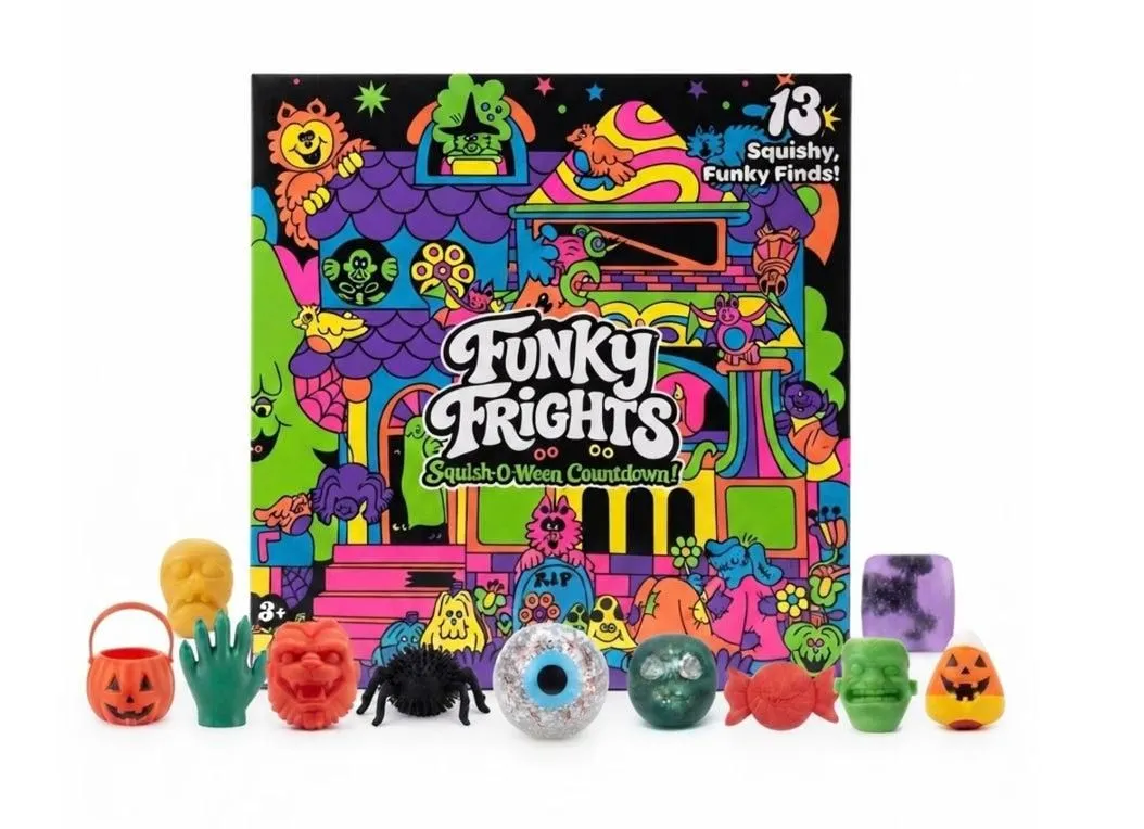 NeeDoh Funky Frights Squish-O-Ween Countdown