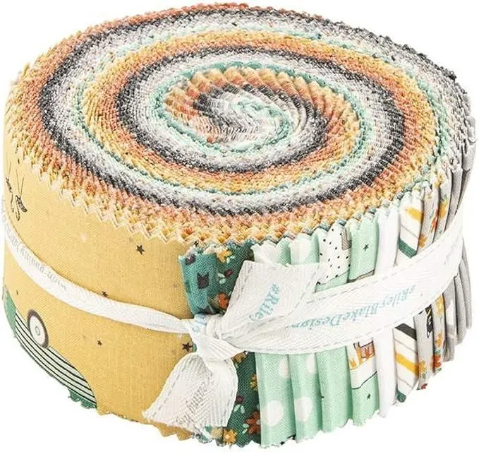 Haunted Adventure Rolie Polie Jelly Roll 2.5-inch Strips Riley Blake RP-13110-40
