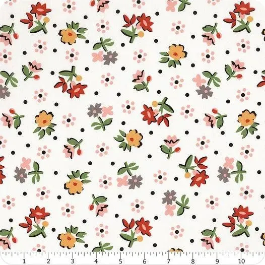 3 Yard Gentler Times 108" Wide Back Coral Reunion WB16493-CORAL Riley Blake