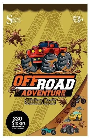 Offroad Adventure Sticker Book