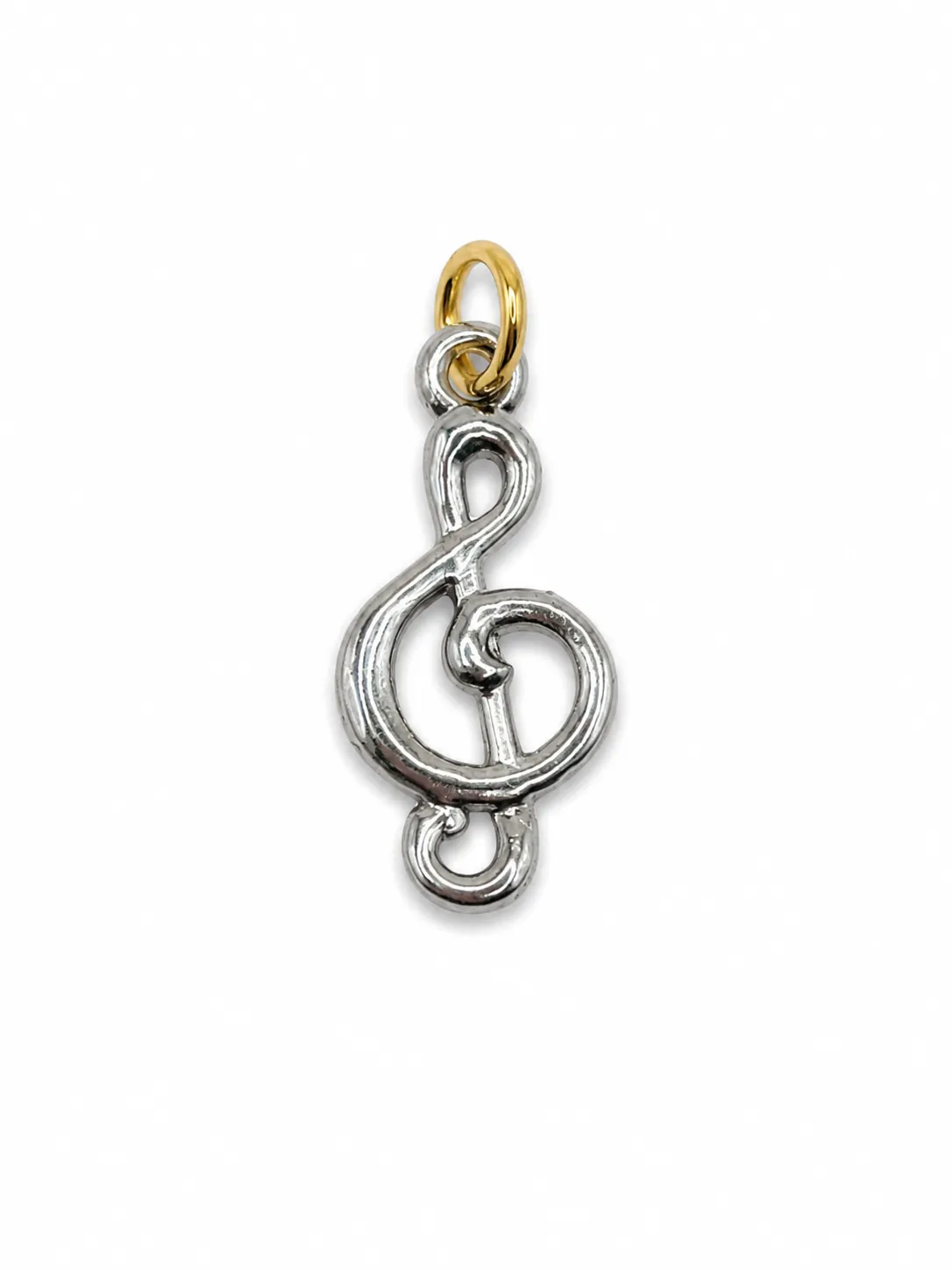 Treble Clef, White