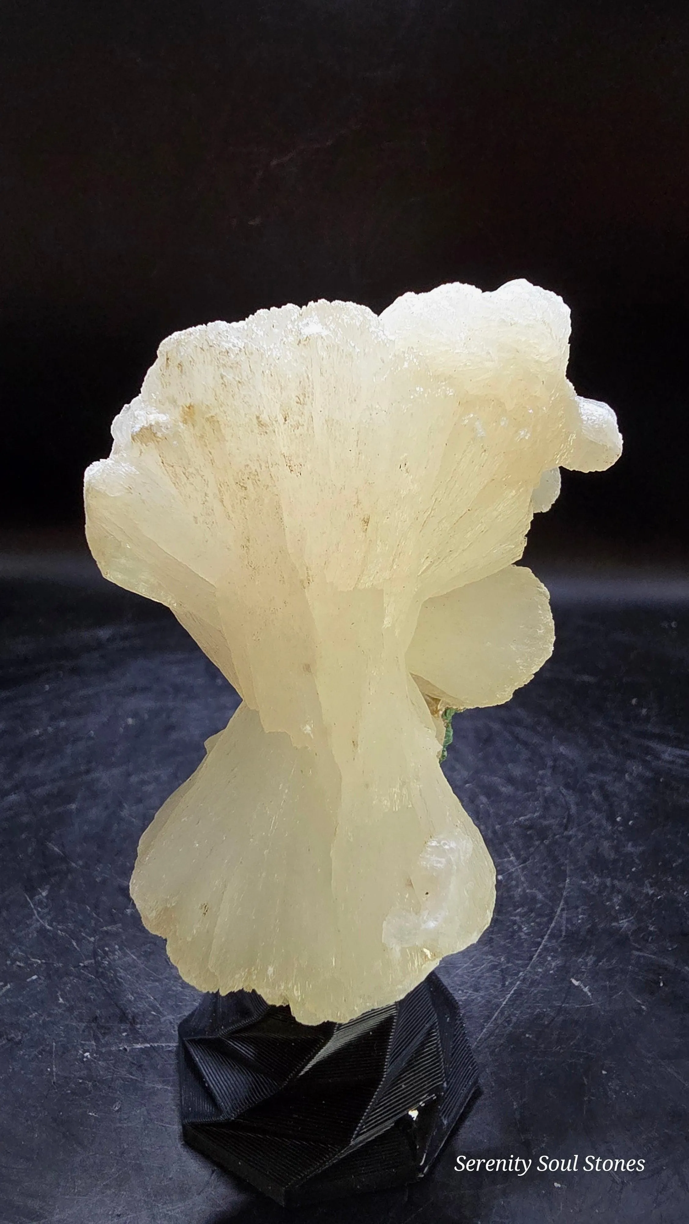 Double-Terminated White Pearl Stilbite Bow-Tie – Maharashtra, India – 78 g