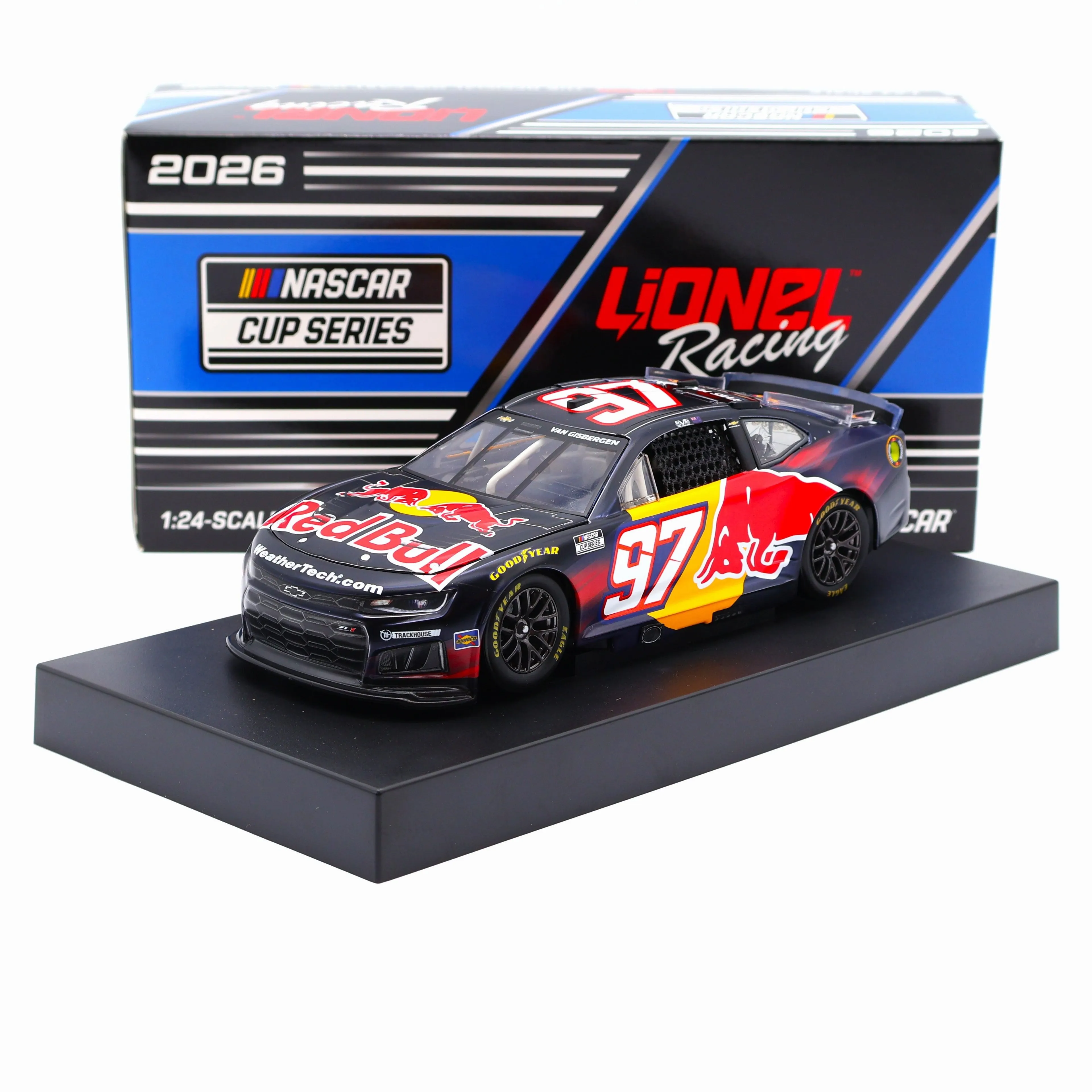 Shane Van Gisbergen 2026 Red Bull Color Chrome 1:24 Nascar Diecast
