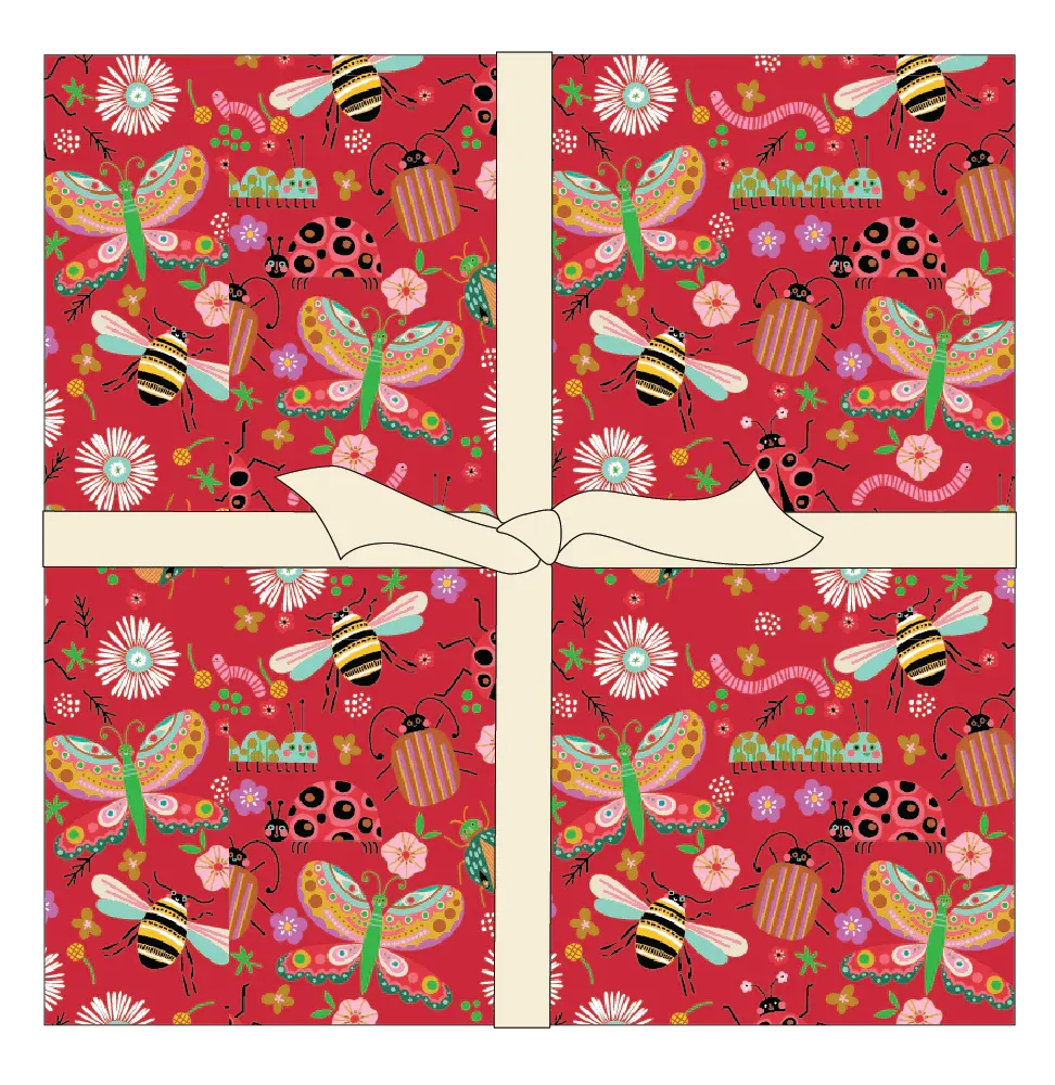 Hey Love Bug 10" Layer Cake McKenzie Elston Poppie Cotton BG25152