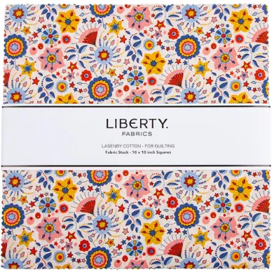 Summer Fair 10" Stacker Liberty Fabrics 0166SQ-SF-10