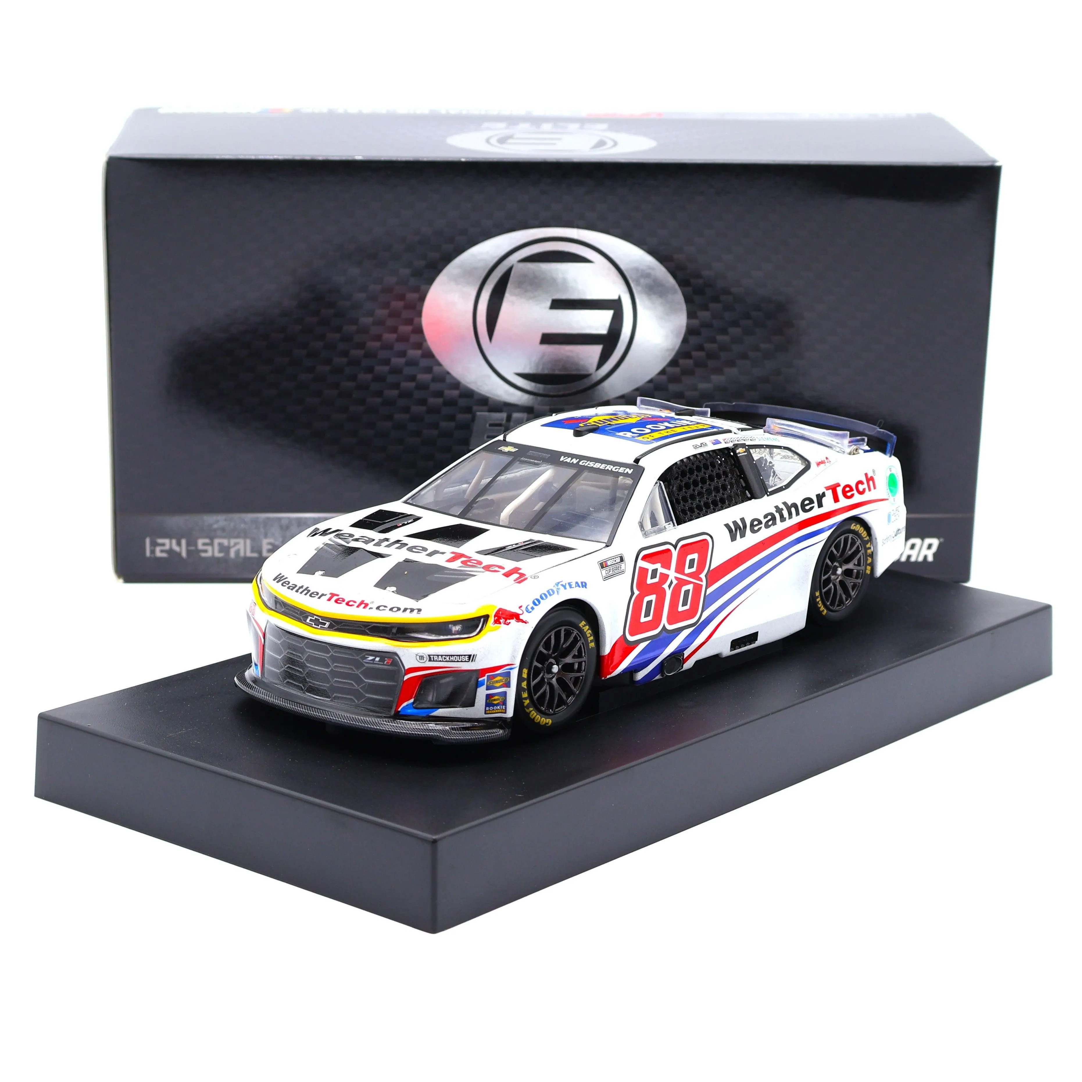 Shane Van Gisbergen 2025 Weathertech Rookie of the Year Galaxy Color Elite 1:24 Nascar Diecast