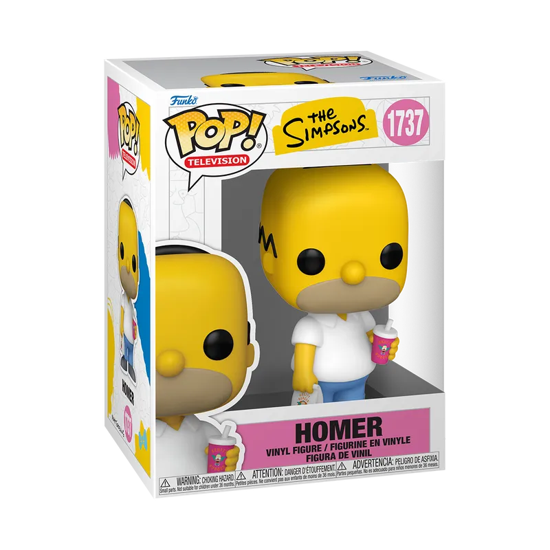 Funko Pop! The Simpsons - Homer with Krusty Burger #1737 Collectible Pop Vinyl Figure
