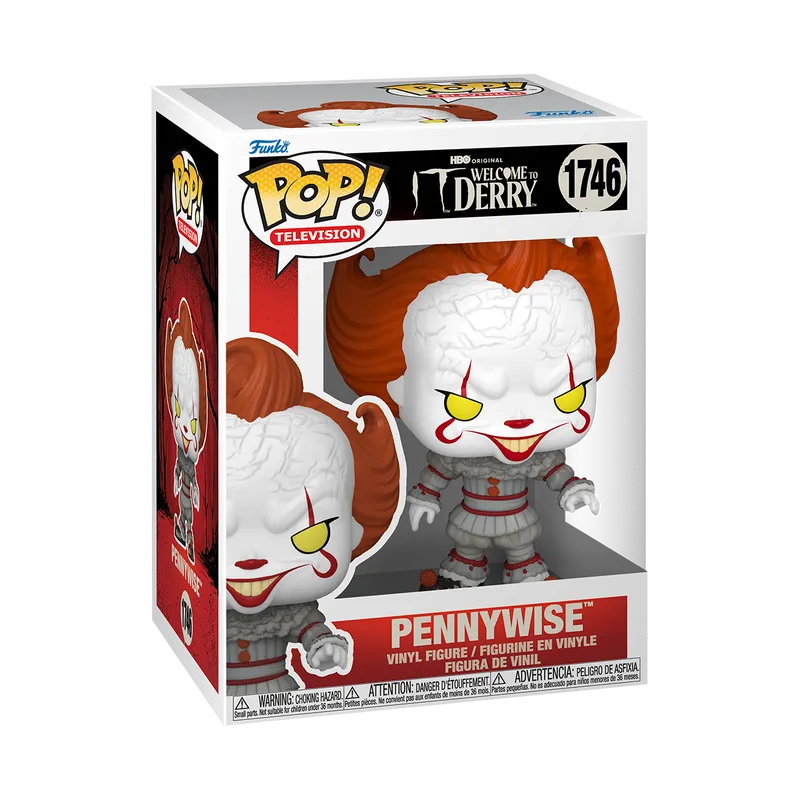 Funko Pop! IT: Welcome To Derry - Pennywise the Dancing Clown #1746 Collectible Pop Vinyl Figure