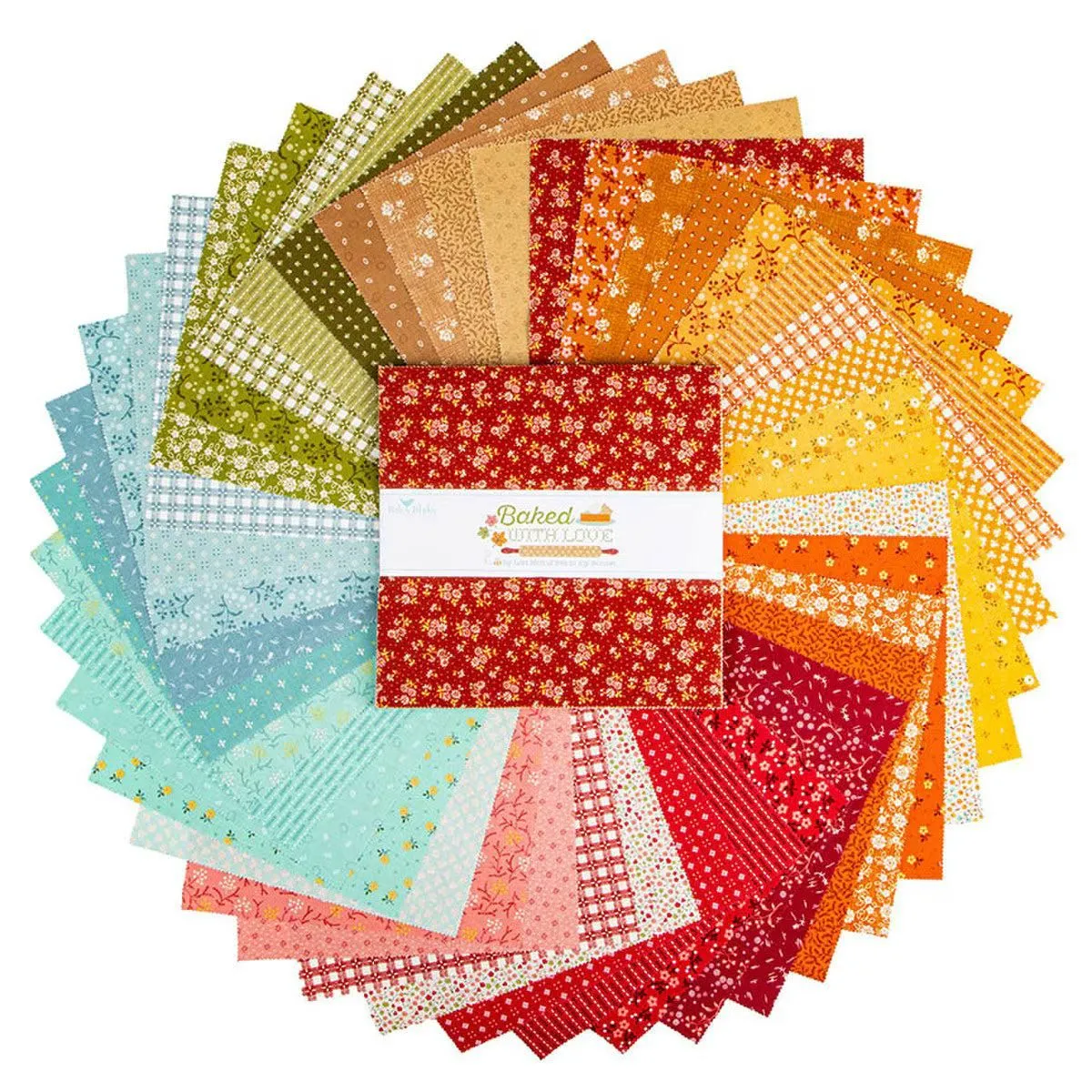 Baked With Love 10" Stacker 10­-17780­-42  Lori Holt Riley Blake