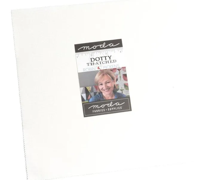 Dotty Thatched Bliz 10" Layer Cake by Robin Pickens Moda Fabrics 48715LC150