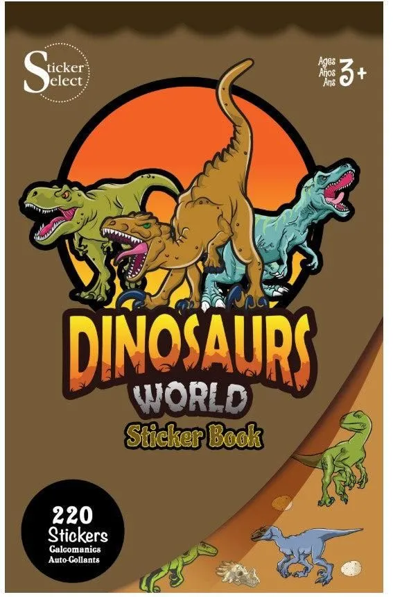 Dinosaurs World Sticker Book