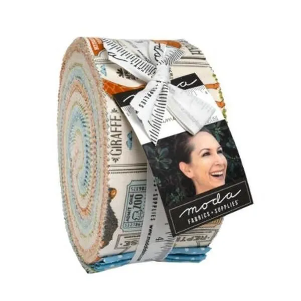 Animal Park Fun 2.5" Jelly Roll Stacy Iest Hsu Moda