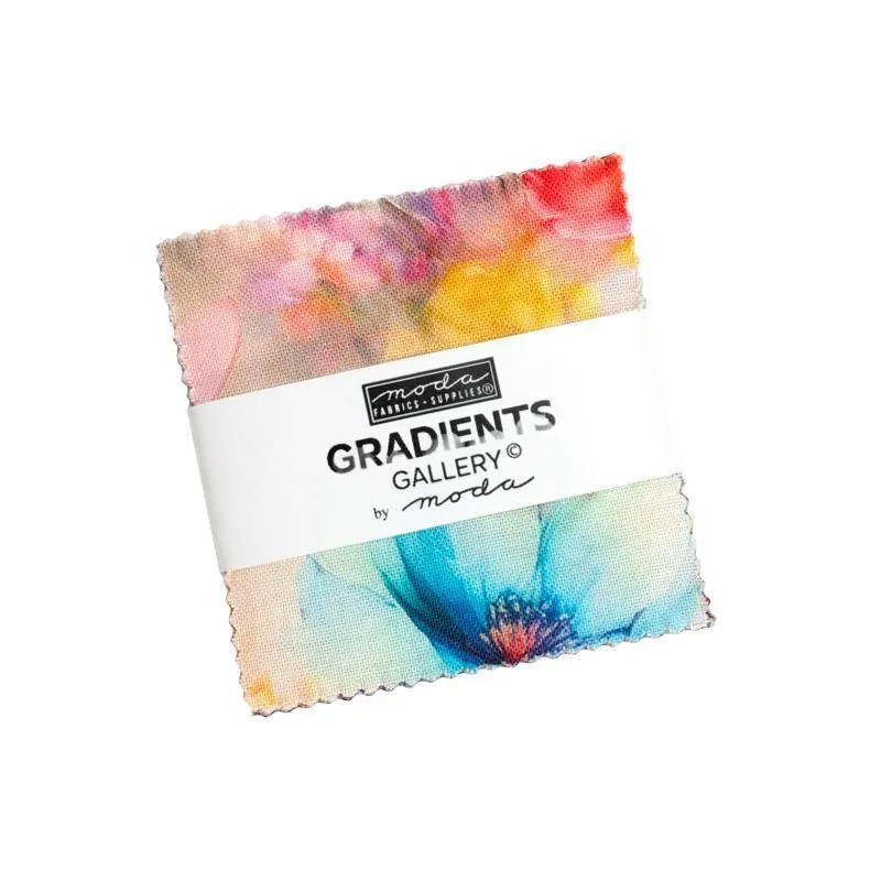Gradients Gallery 2.5" Mini Charm 33880MC Moda