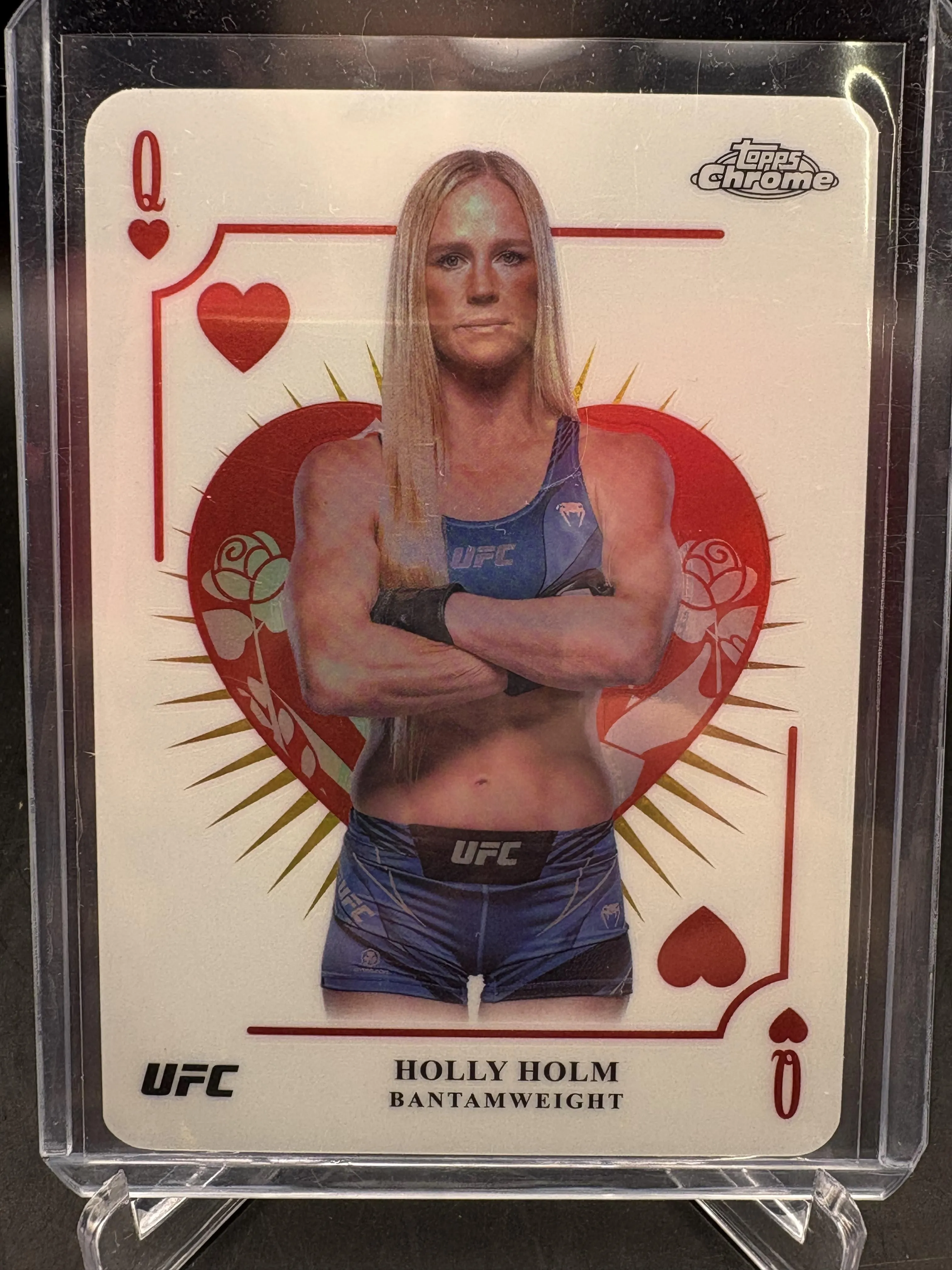 2024 Topps Chrome UFC #KAQ-7 Miesha Tate Kings & Queens