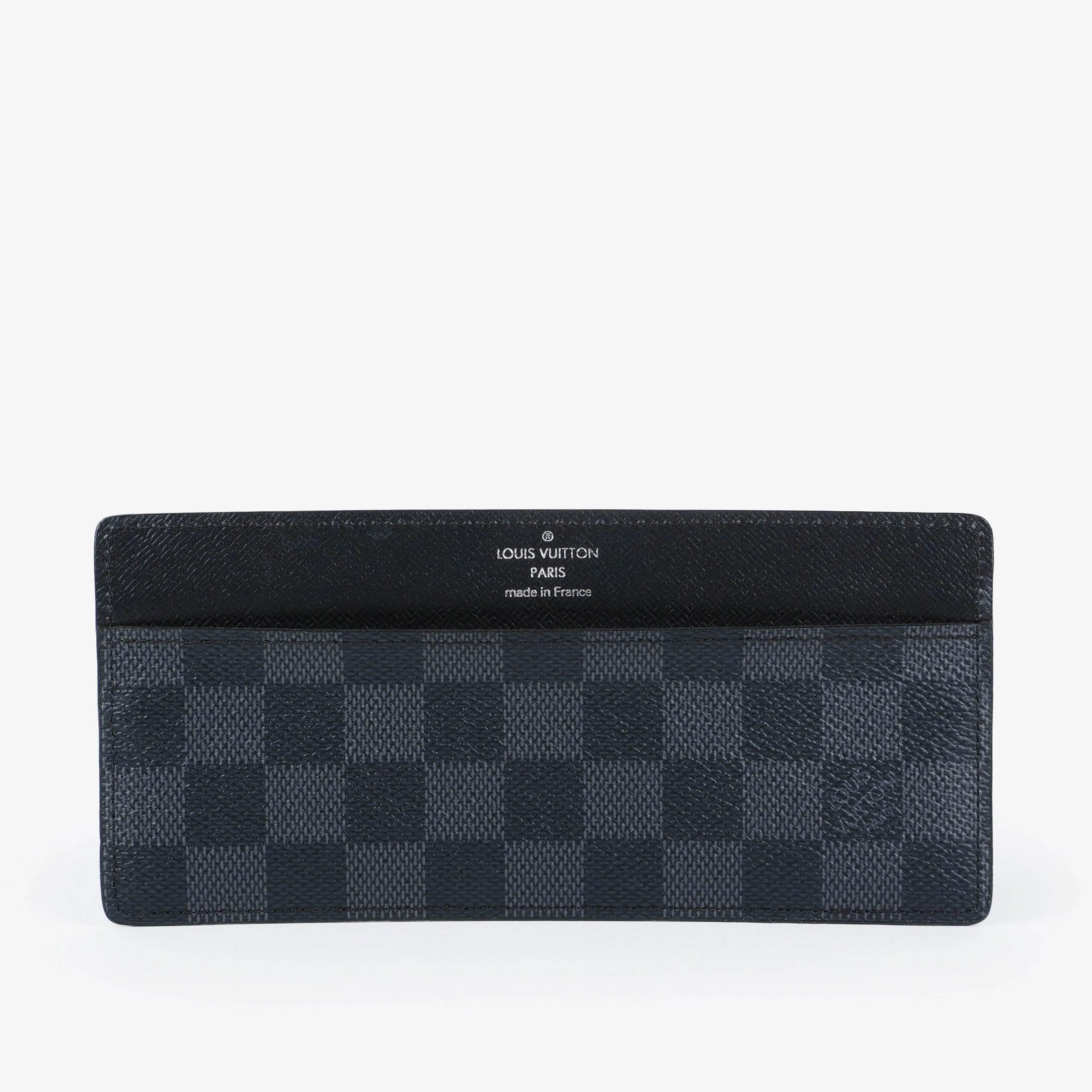 Long Card Holder, Damier Graphite